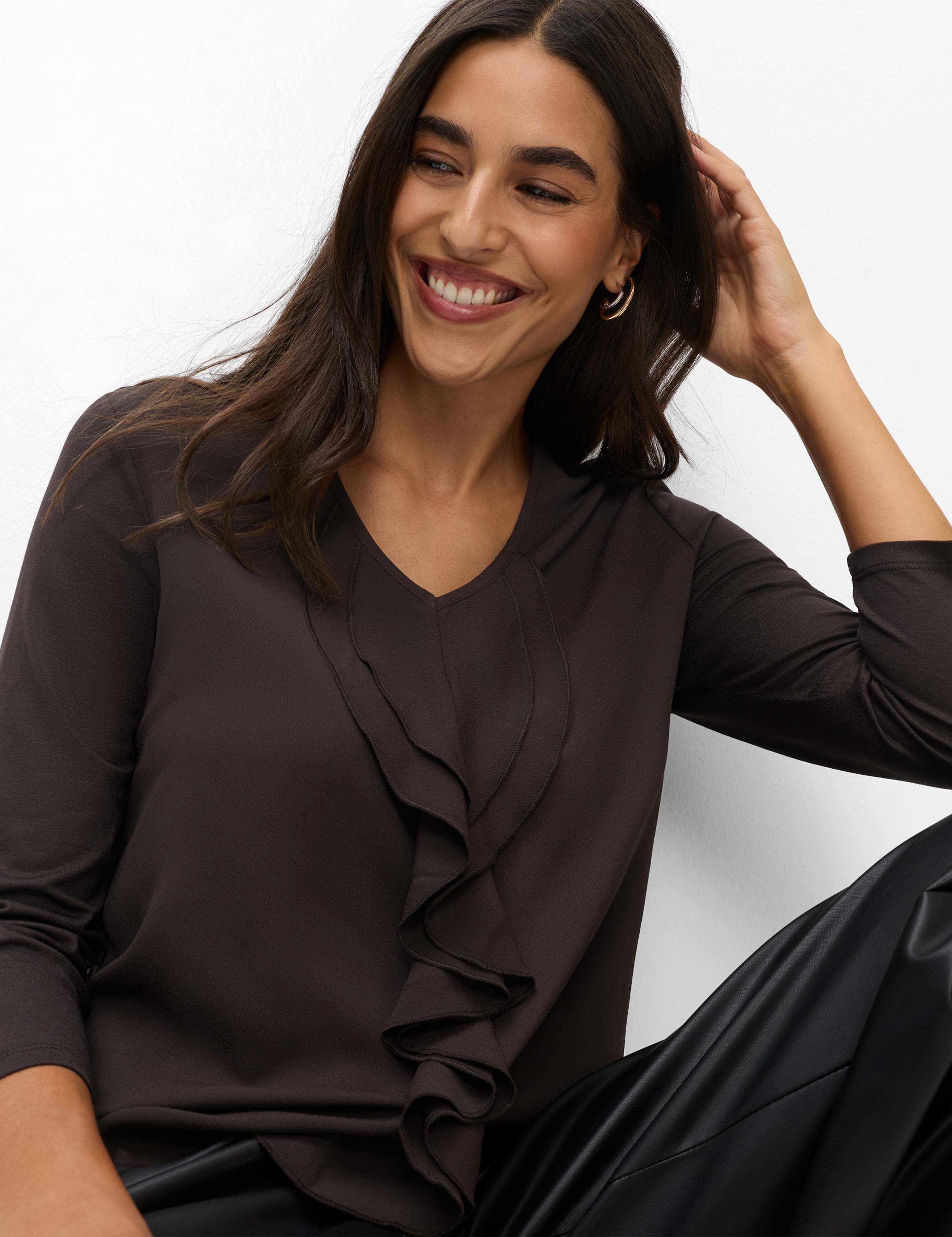 Damen Style CLARISA M Dunkelbraun  Detail 1