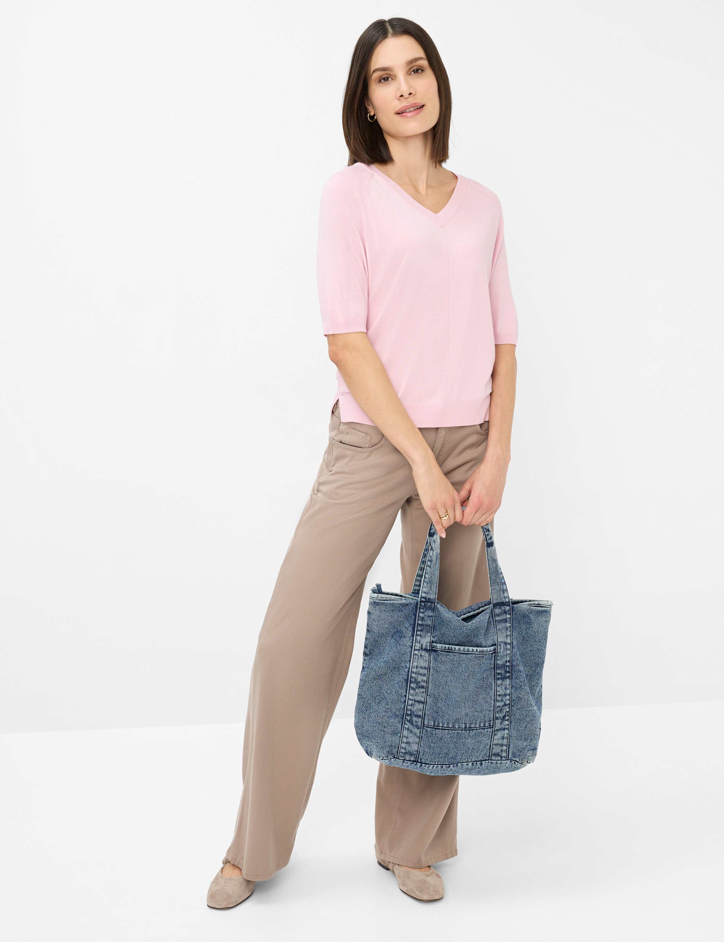 Dames Style LESLEY Roze  Model outfit