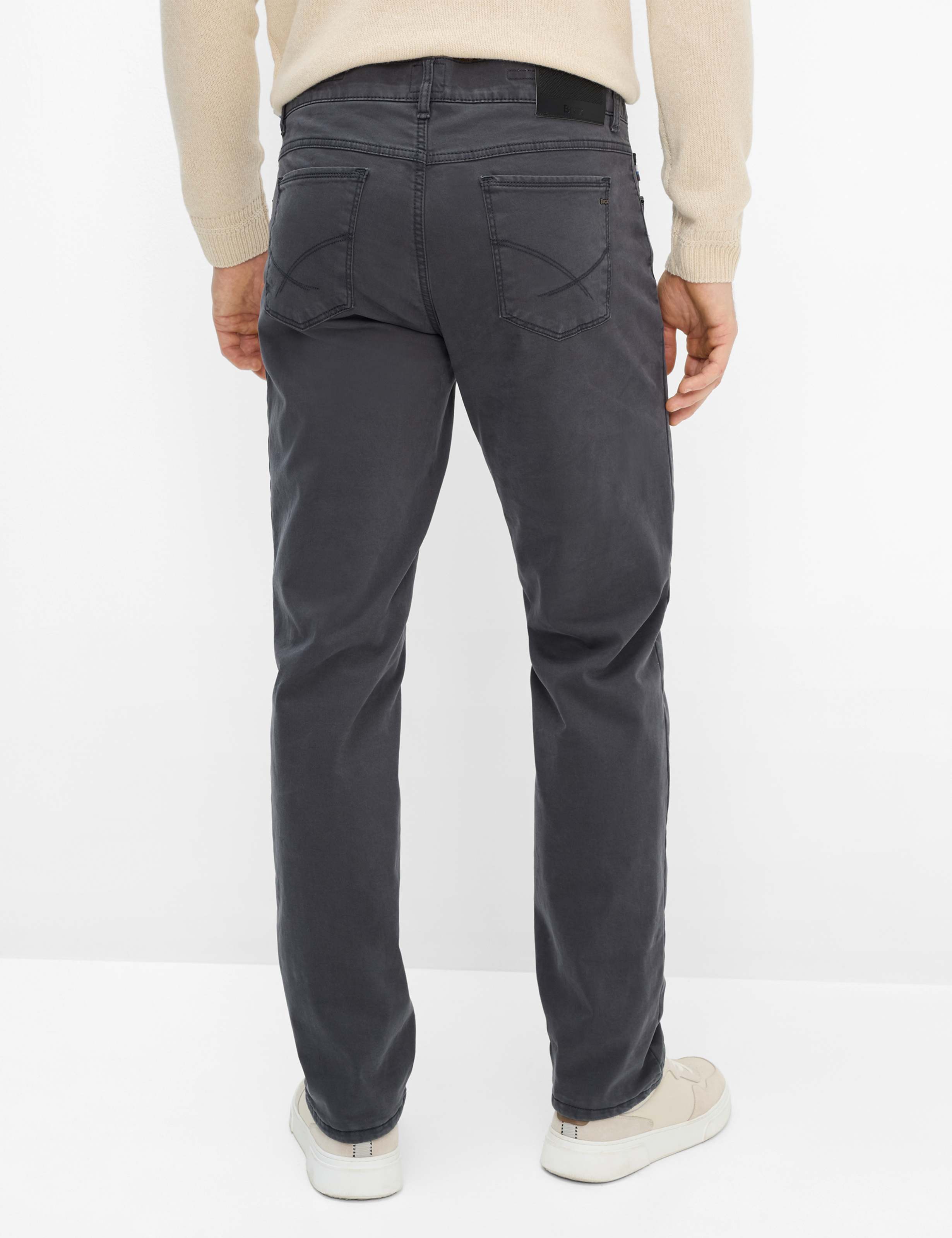 Thumbnail - Brax Herren Five-Pocket-Hose Style COOPER TT ELEFANT, grau, Gr. 35/32