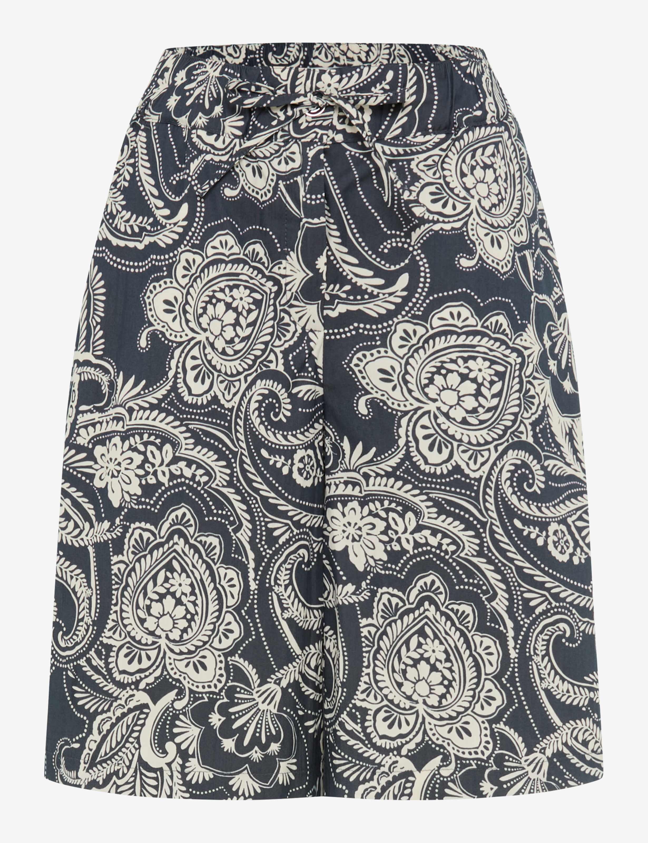 Damen Style MAINE B Dunkelblau Wide Leg Freisteller Front