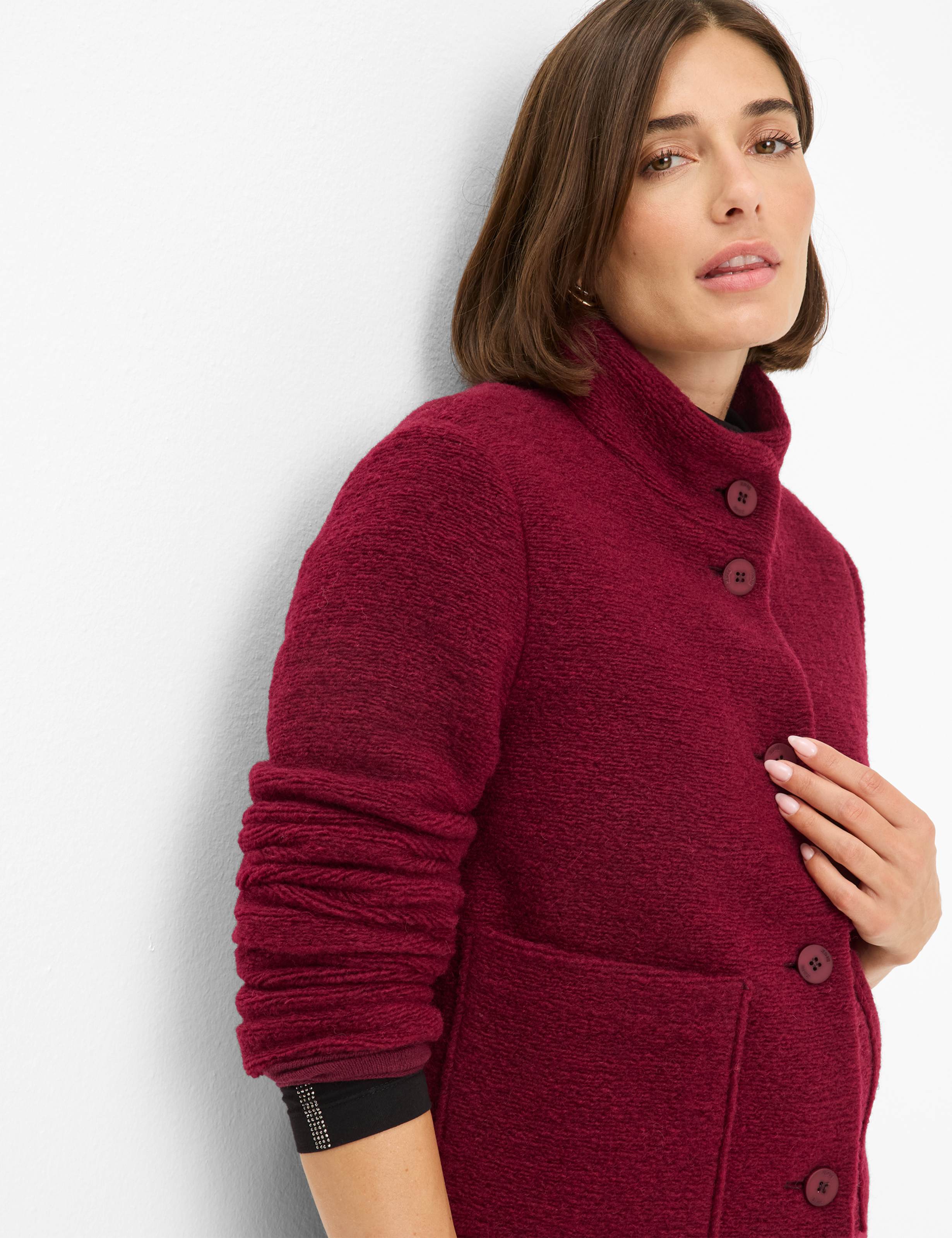 Damen Style VIENNA Dunkelrot  Detail 1