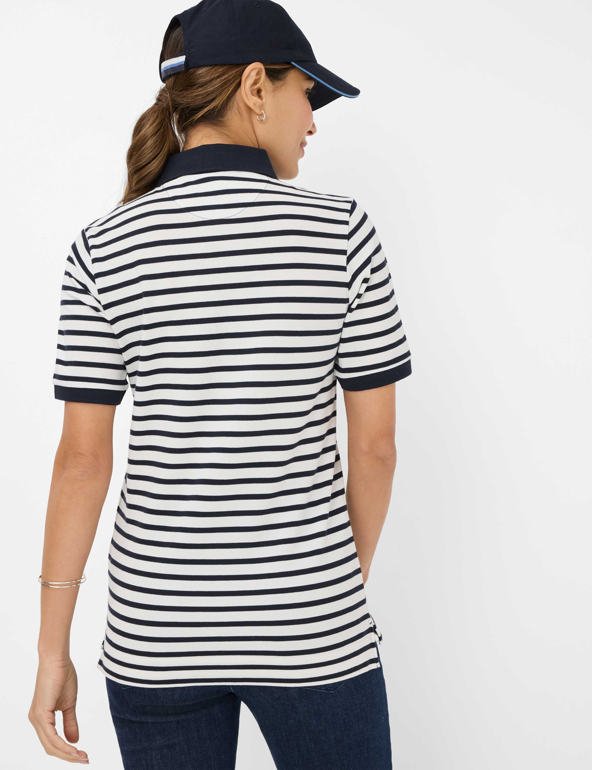 Women Style CLEO Dark Blue  Model back