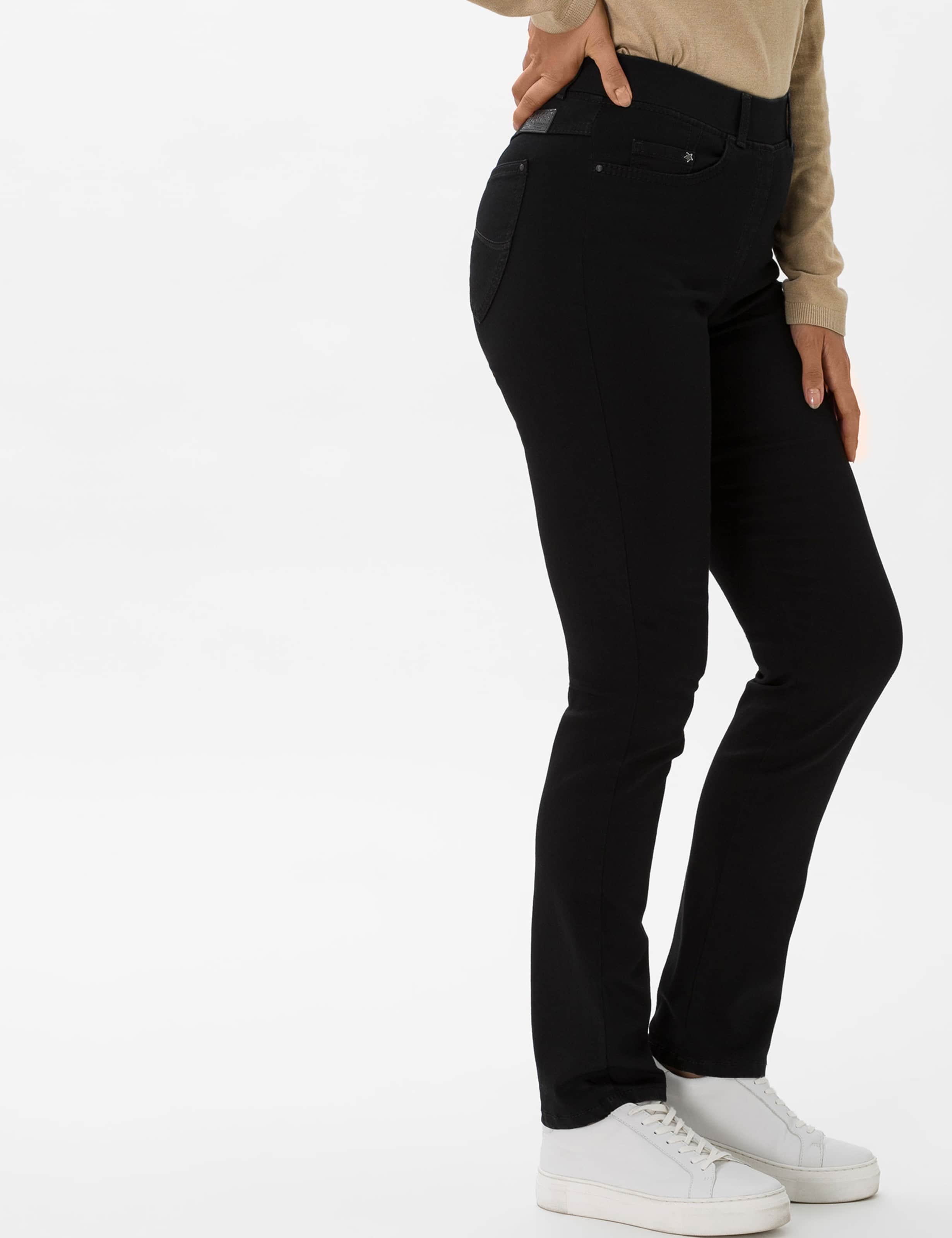 Damen Style LAVINA Denim Schwarz Super Slim Fit Model Rueck