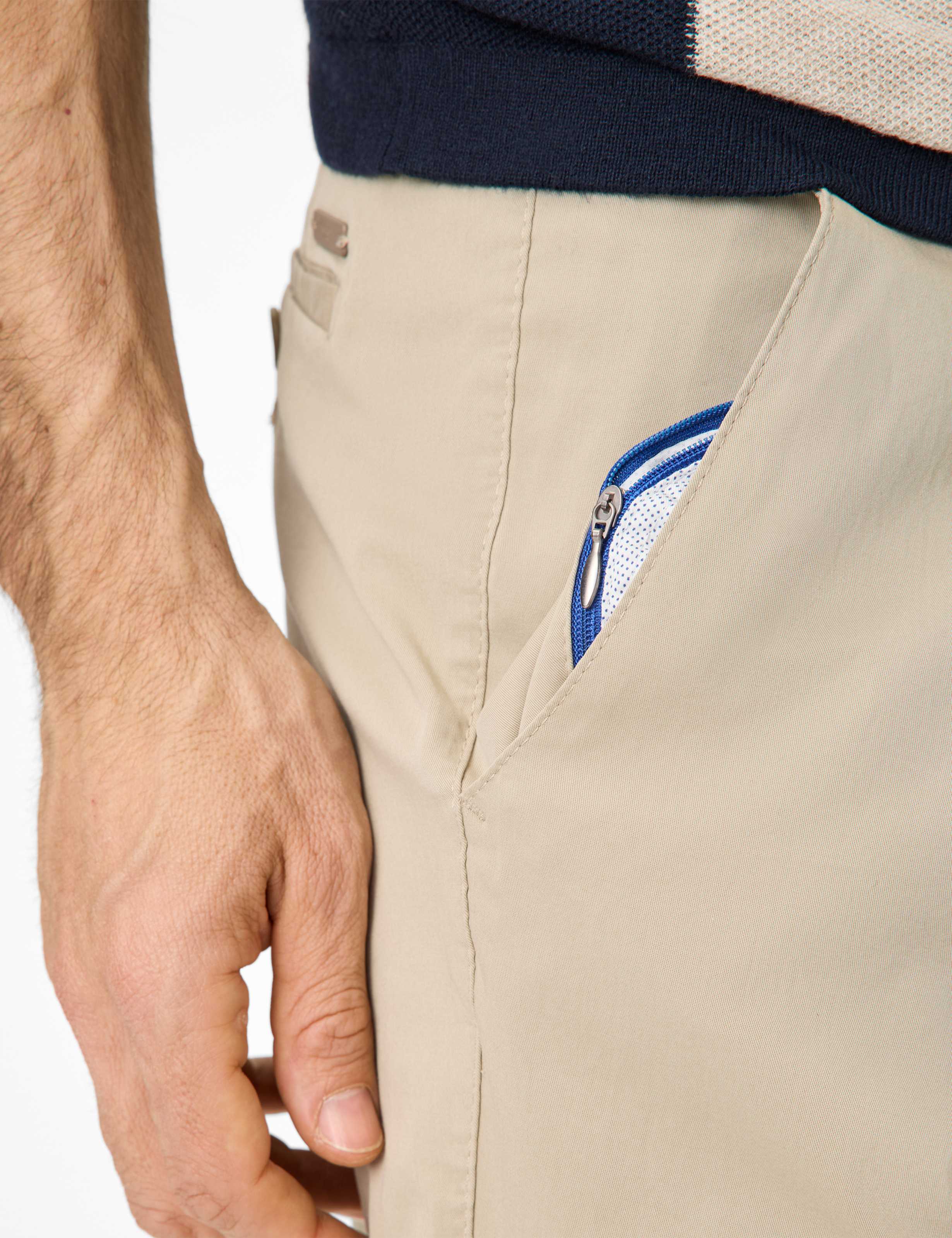Herren Style LUIS Beige Regular Fit Detail 1