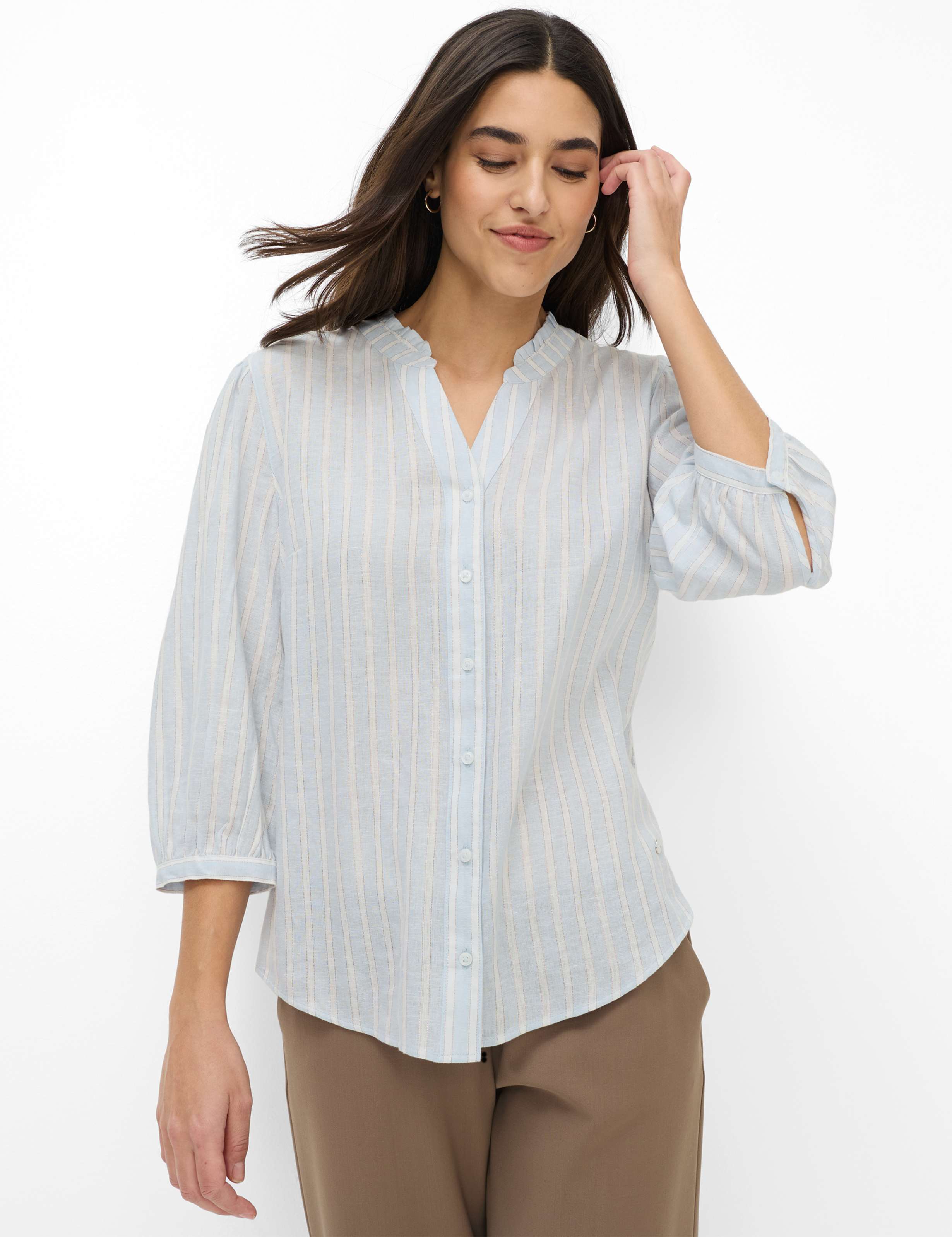 Tinten blauw, Dames, Style VIOLET, MODEL_FRONT_ISHOP