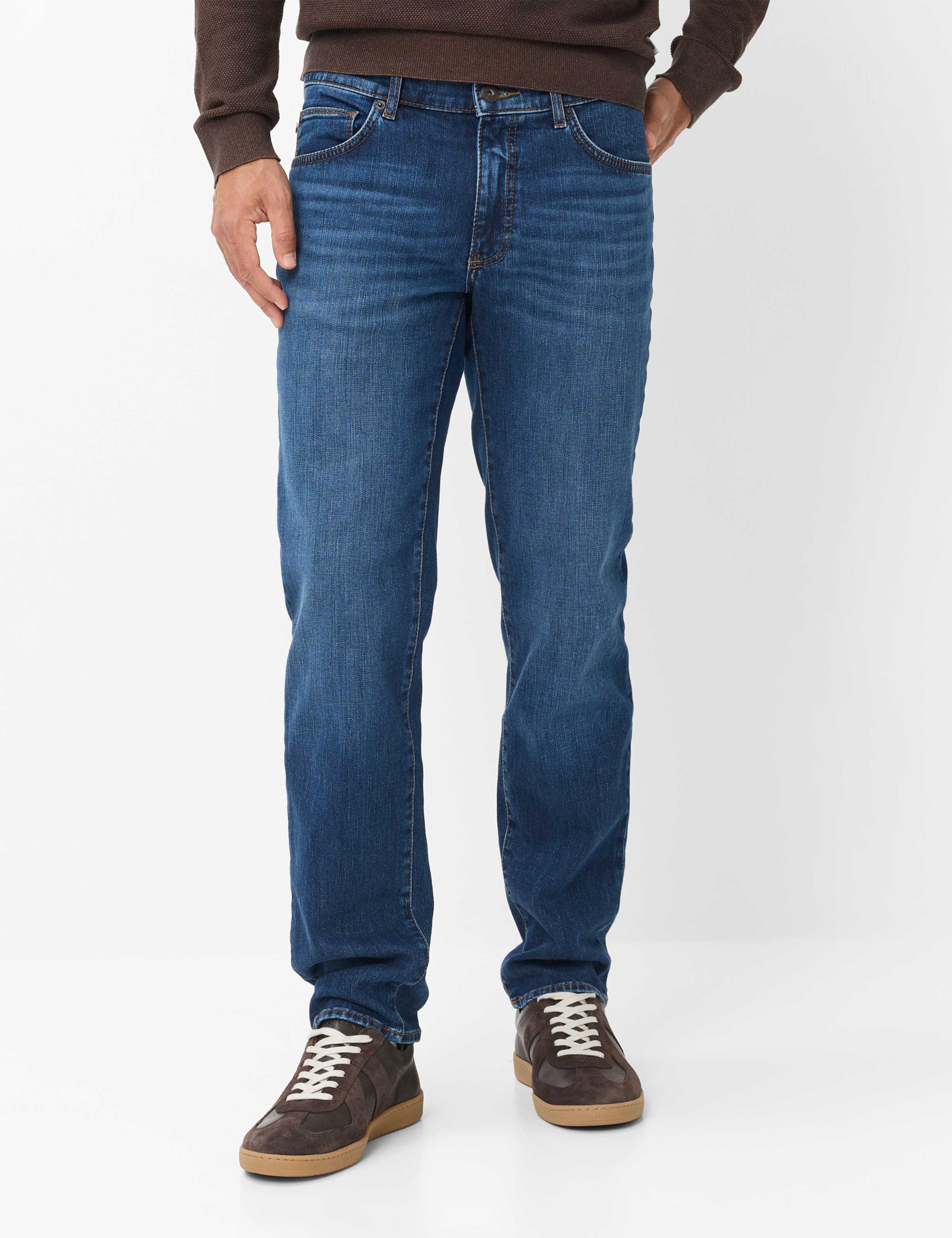 Men Style CADIZ Denim Blue Straight fit Model Front