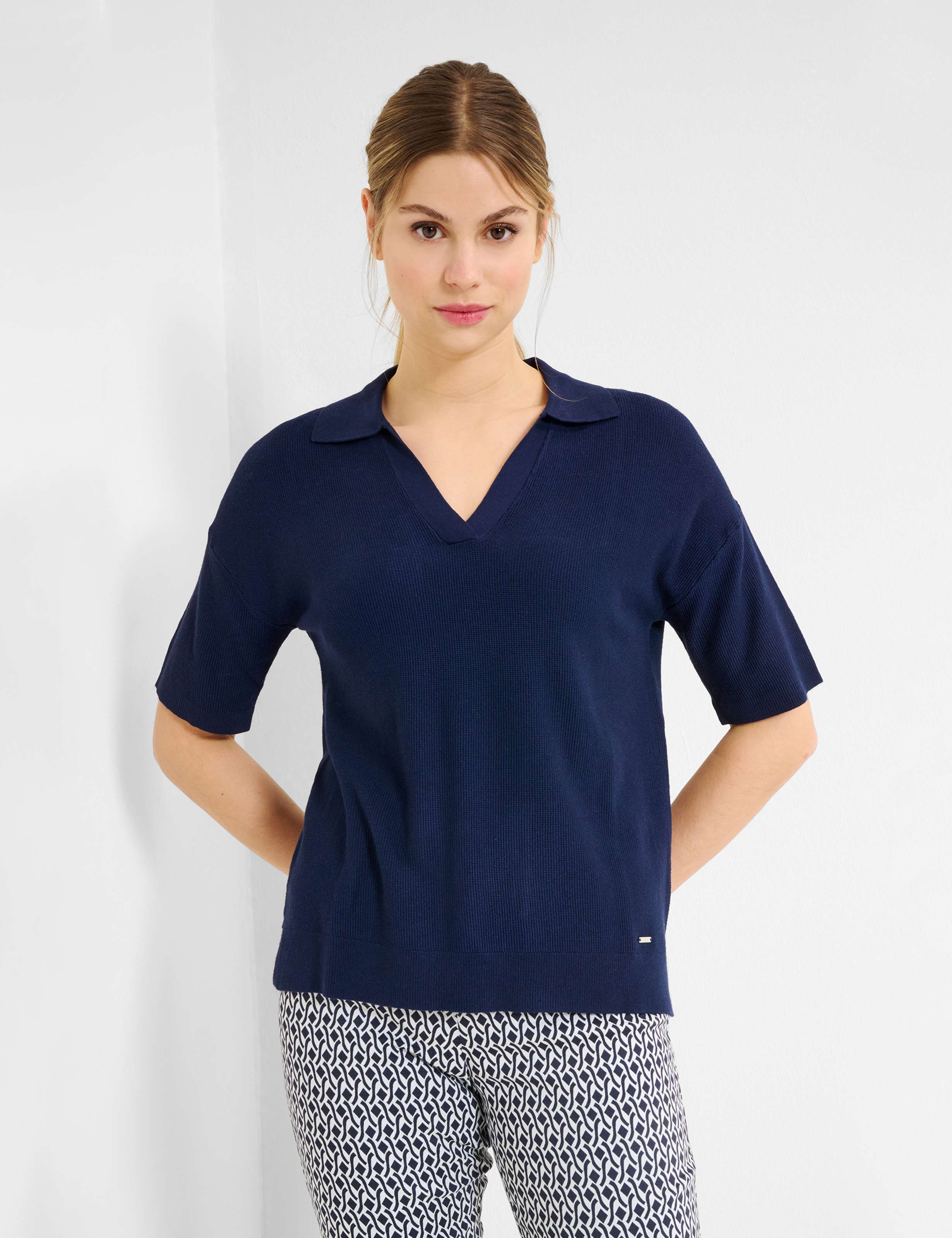 Women Style LILIAN indigo  Model Front