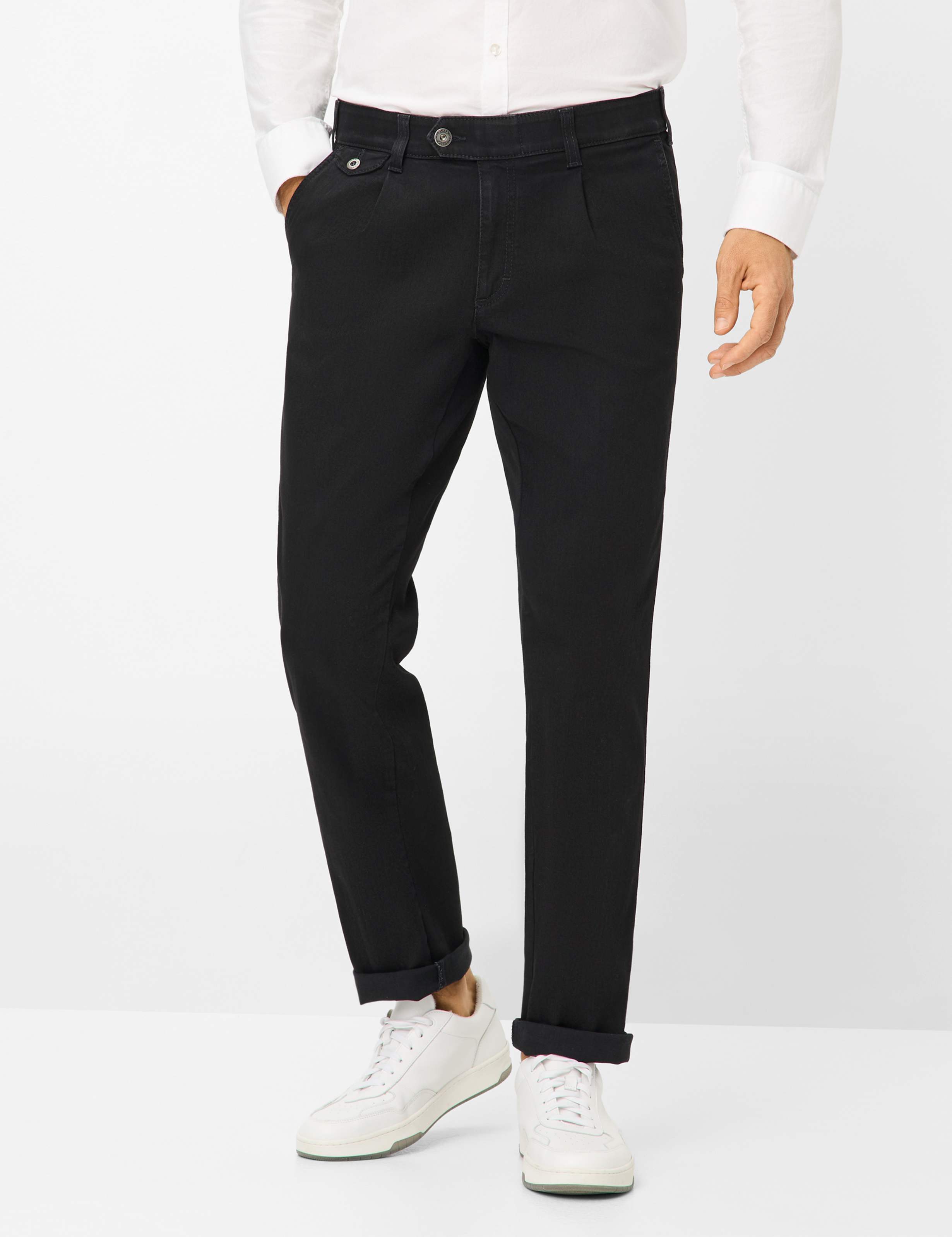 Black, Men, Style FRED, MODEL_FRONT_ISHOP