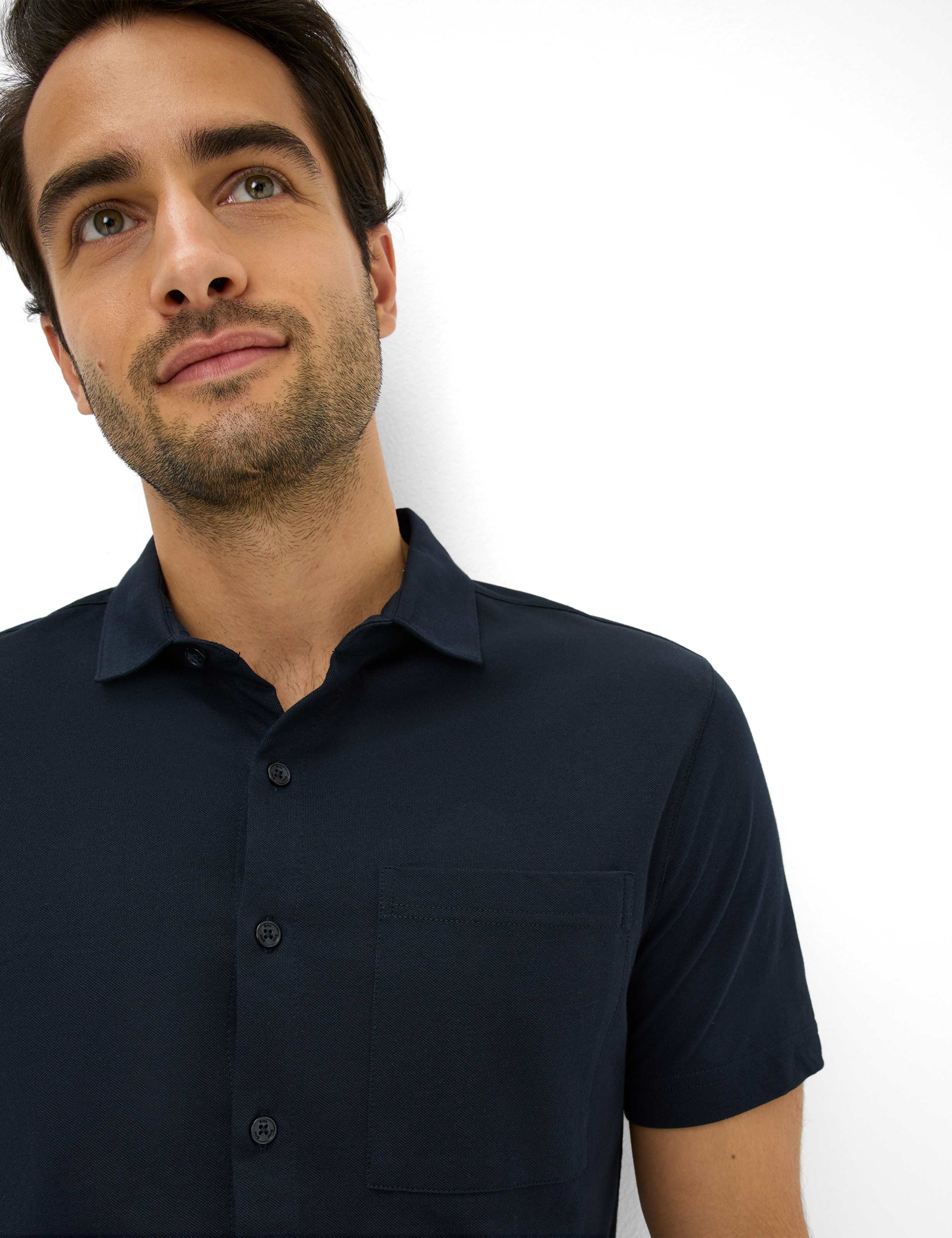 Men Style PIROZ Dark Blue  Detail 2