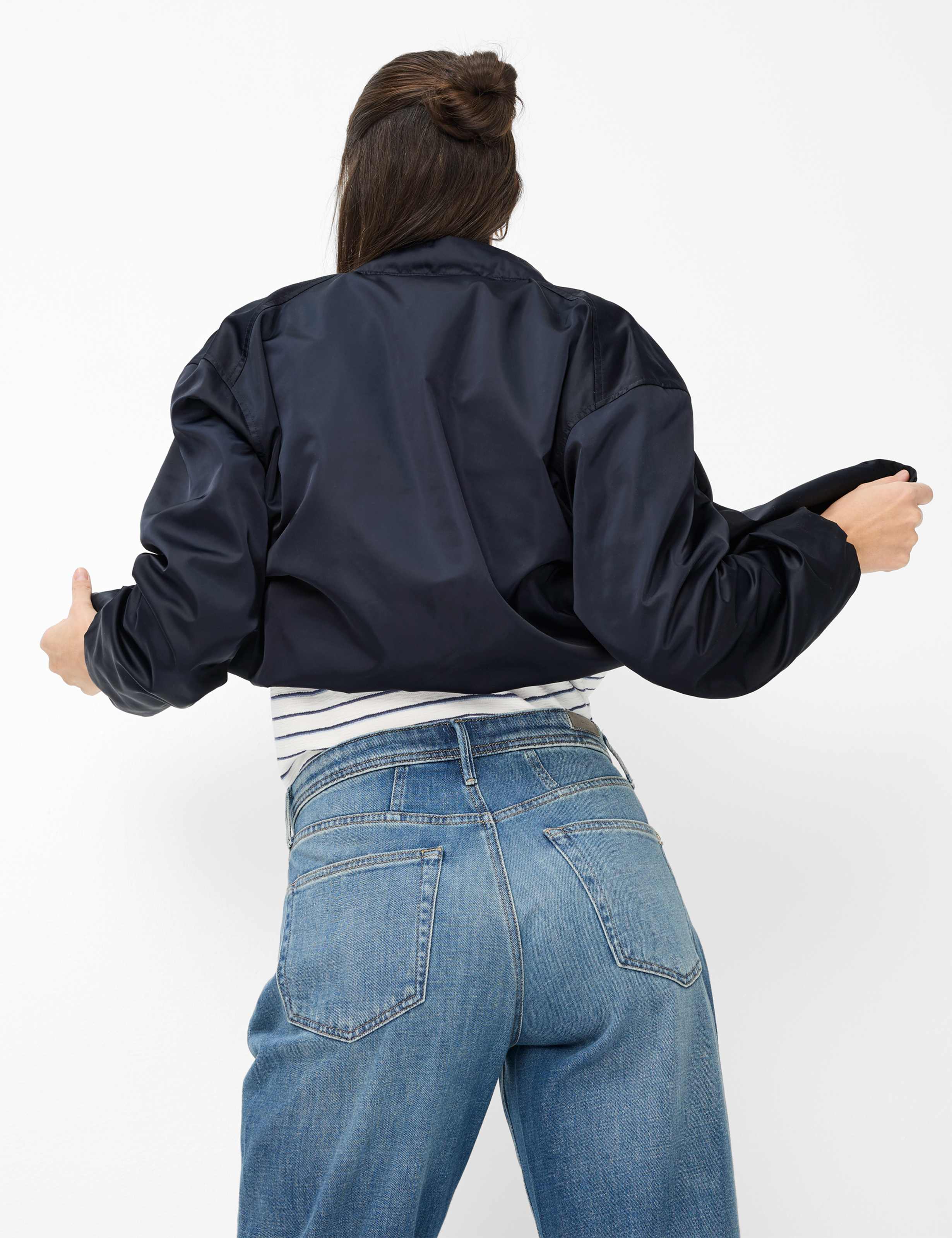 Femme Style MILEY S Denim Bleu Tapered Fit Détail 1