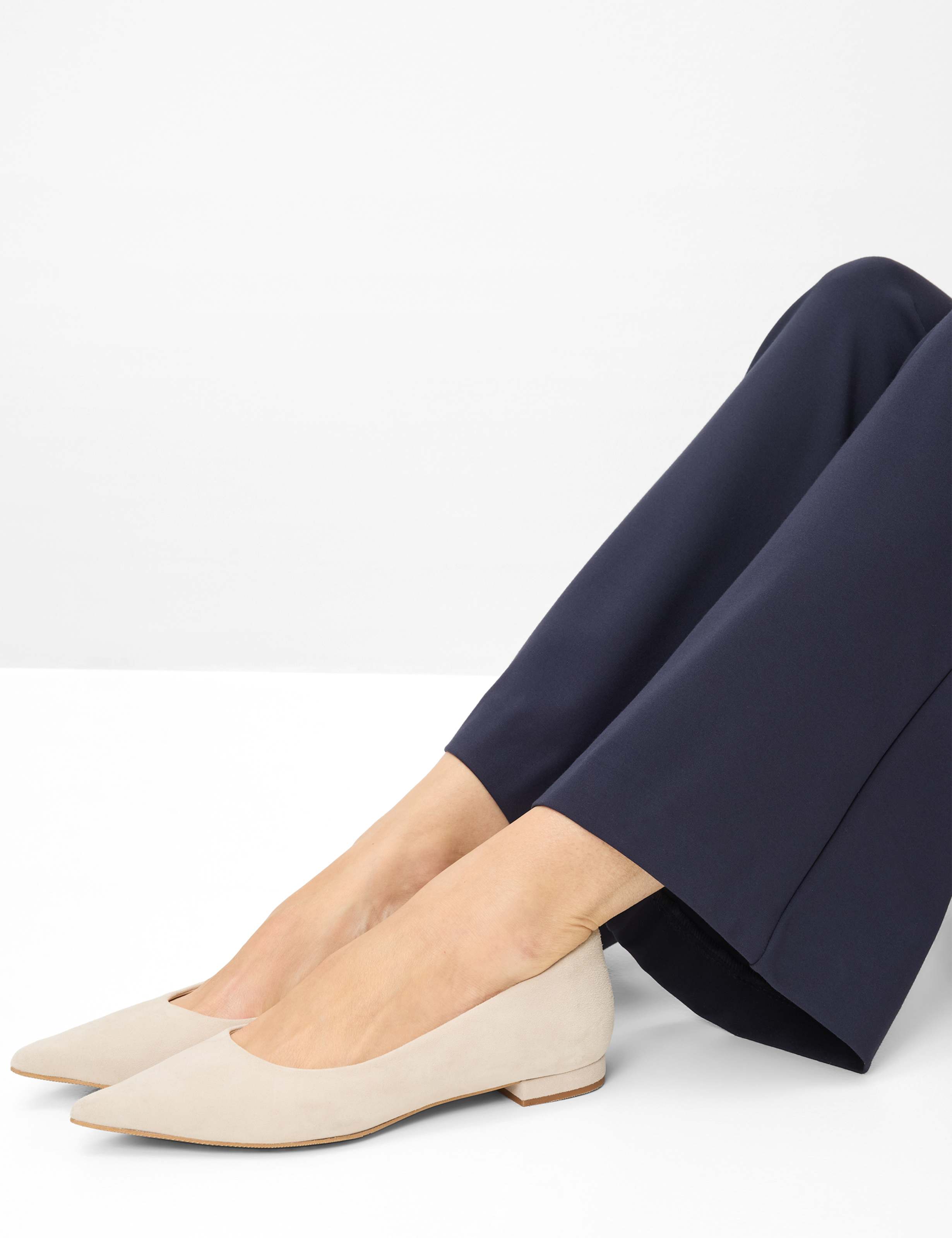 Femme Style LILLYTH FLARED Bleu Foncé Super Slim Fit Détail 1