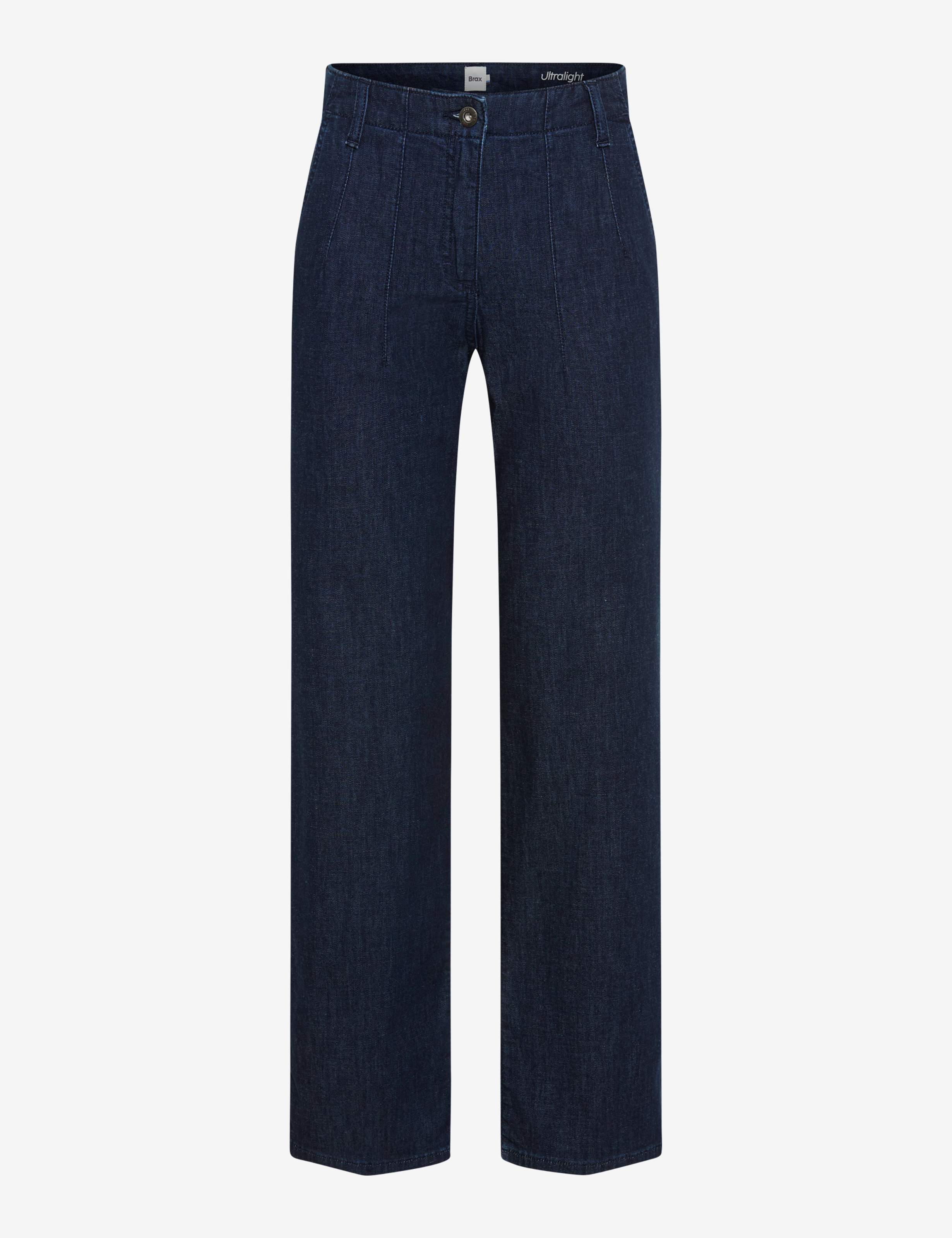 Women Style MAINE S Denim Dark Blue Wide Leg Stand-alone front view