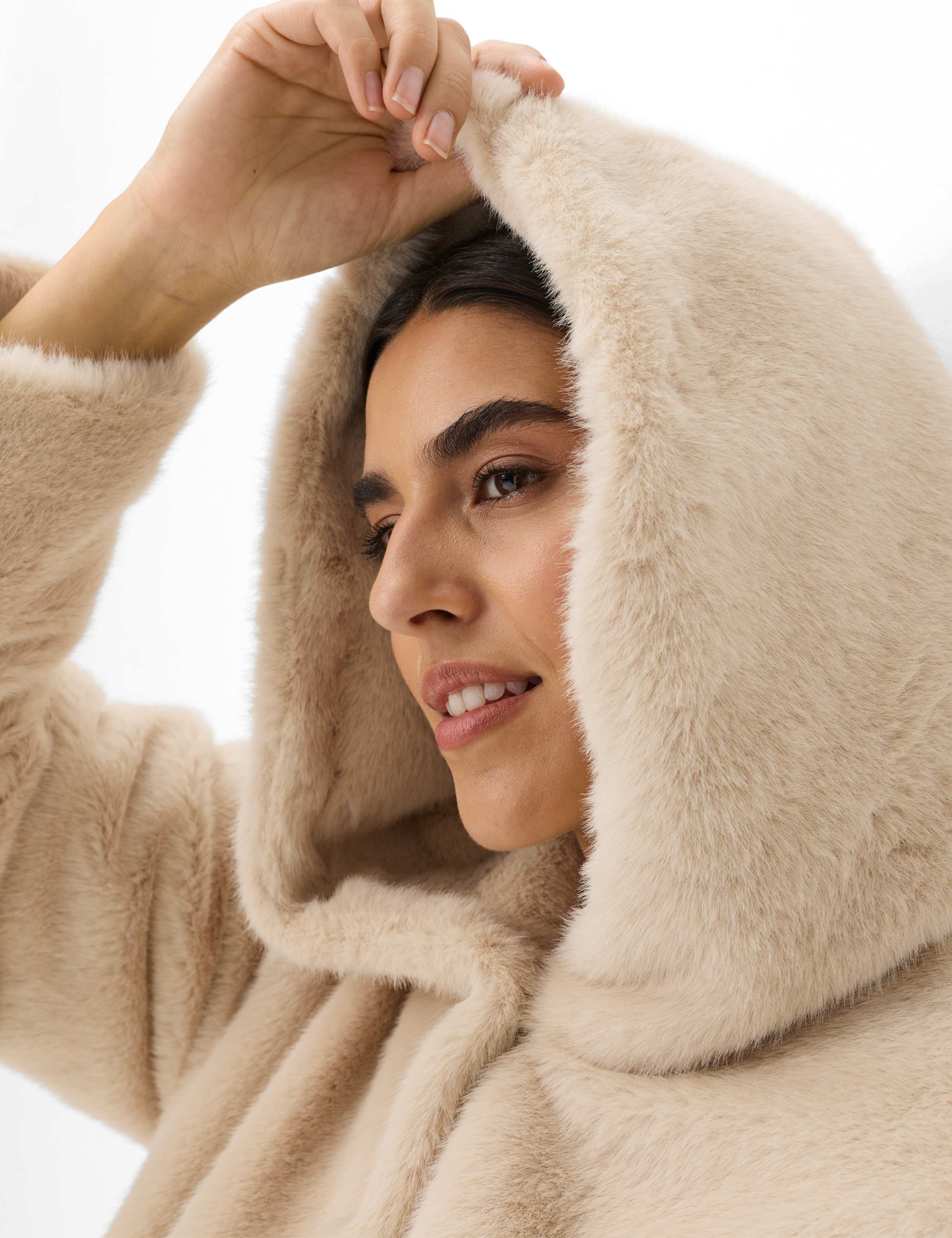 Dame Style ILONA Cream White  Detalje 1