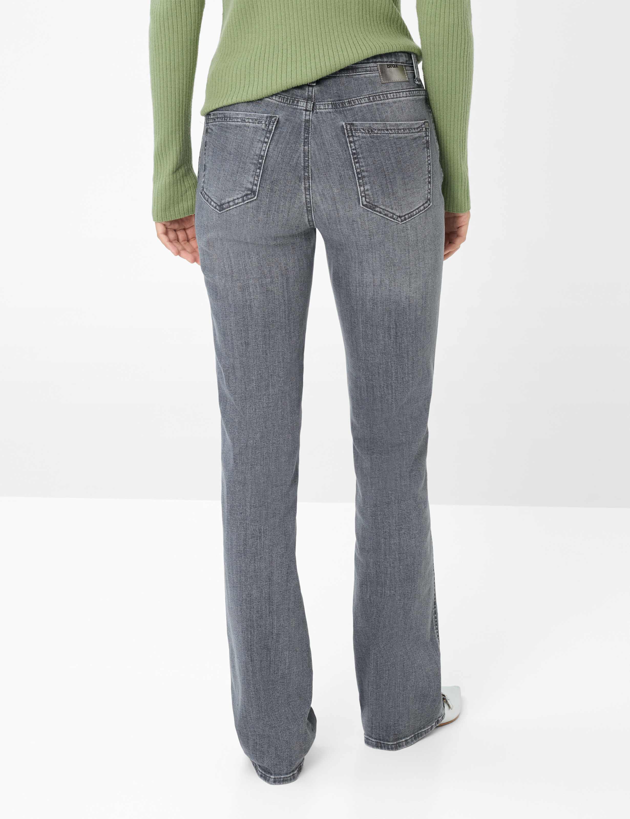Femme Style MARY Denim Gris Moyen Regular Fit Dos mannequin
