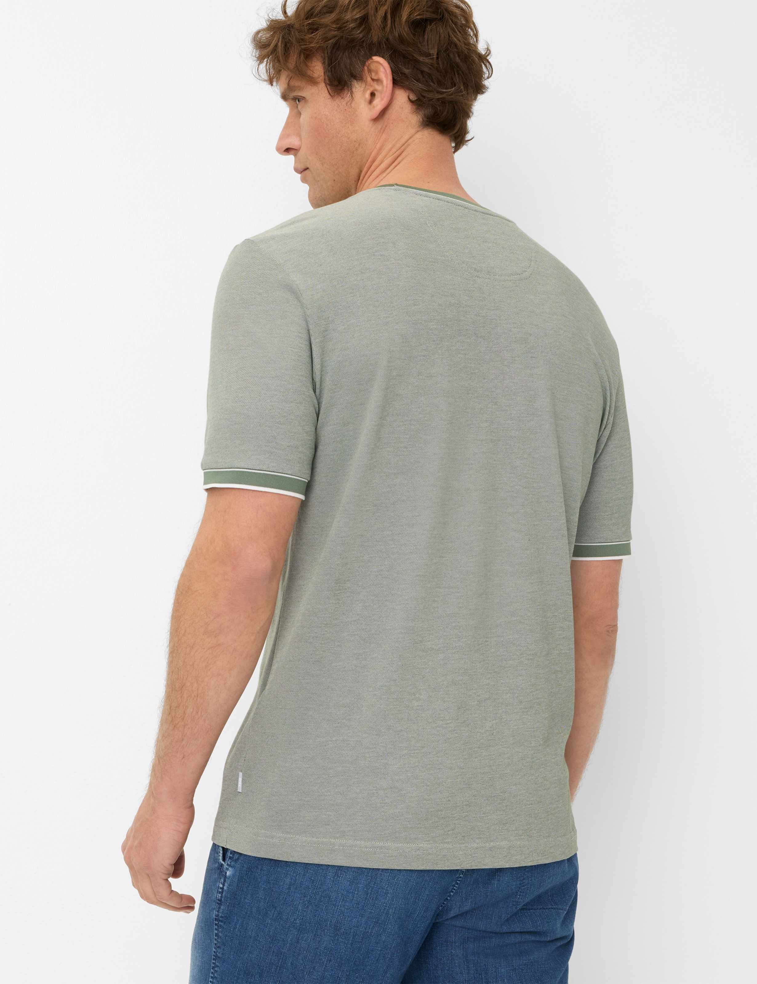 Herren Style TED Grün  Model Rueck