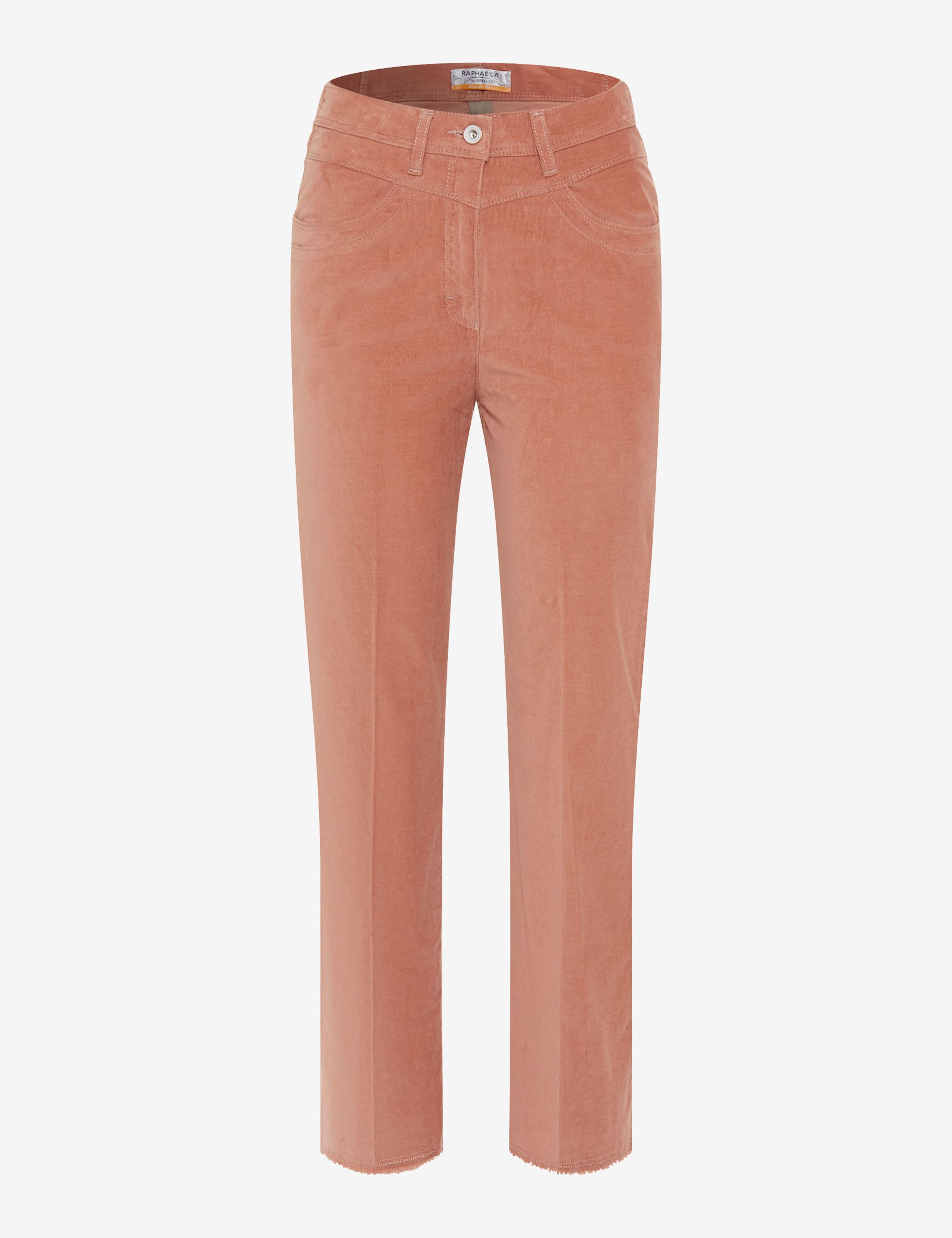 Femme Style LAURA KICK 6/8 Rouge Clair Super Slim Fit Détourage avant