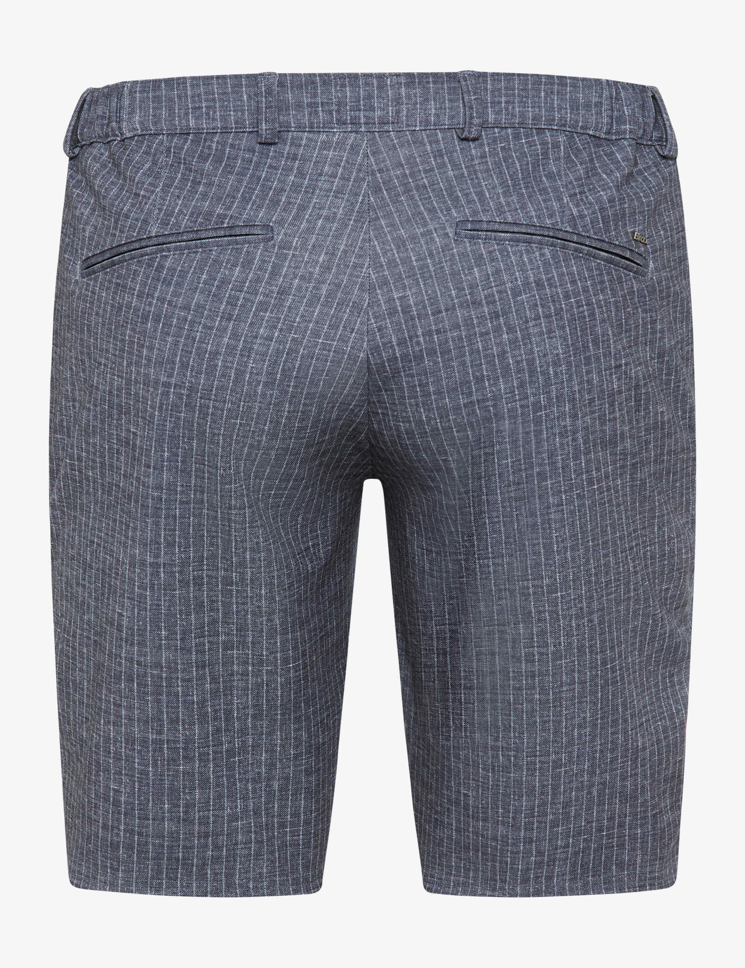 Men Style SILVIO Dark Blue Slim Fit Stand-alone rear view