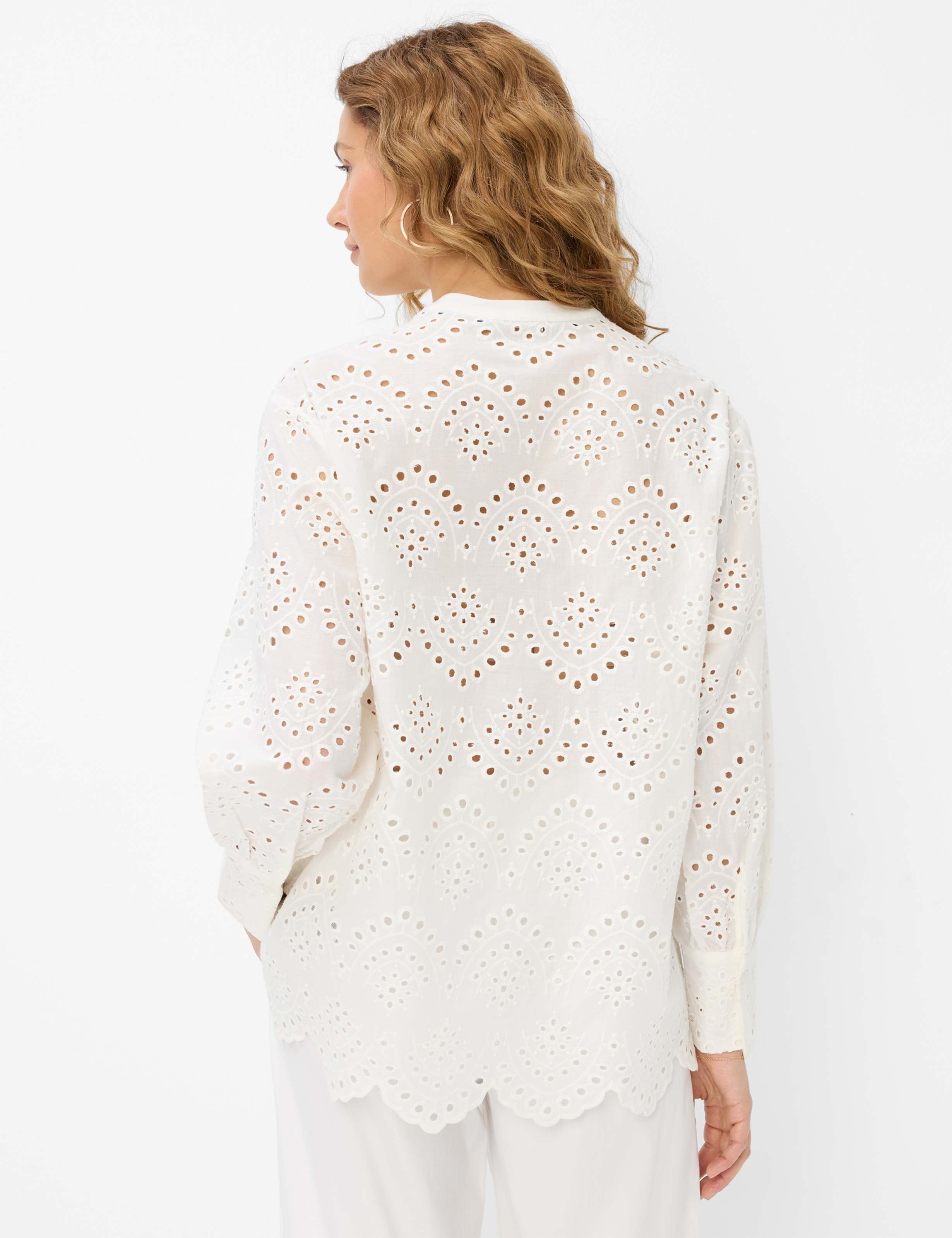 Femme Style VIV Blanc Crème  Dos mannequin