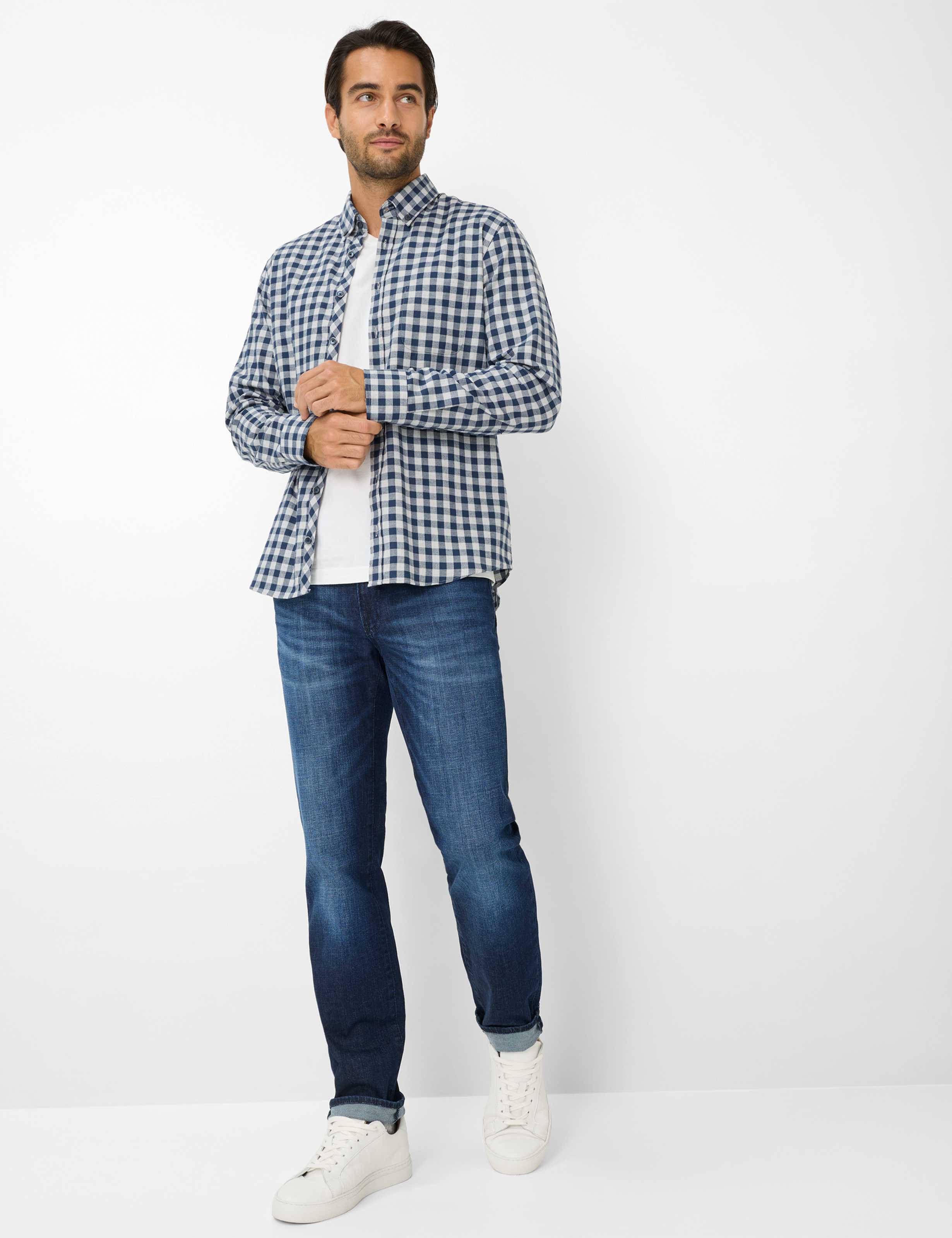 Herre Style DANIEL Blå  Model Outfit