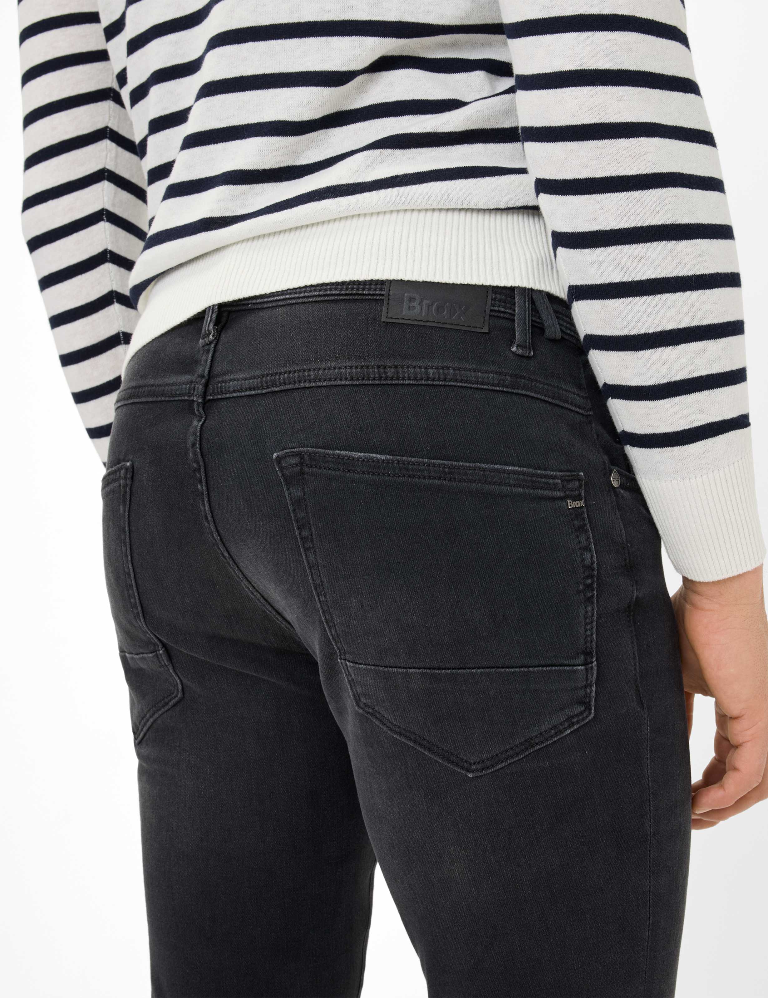 Heren Style CHRIS Denim Donkergrijs  Detail 2
