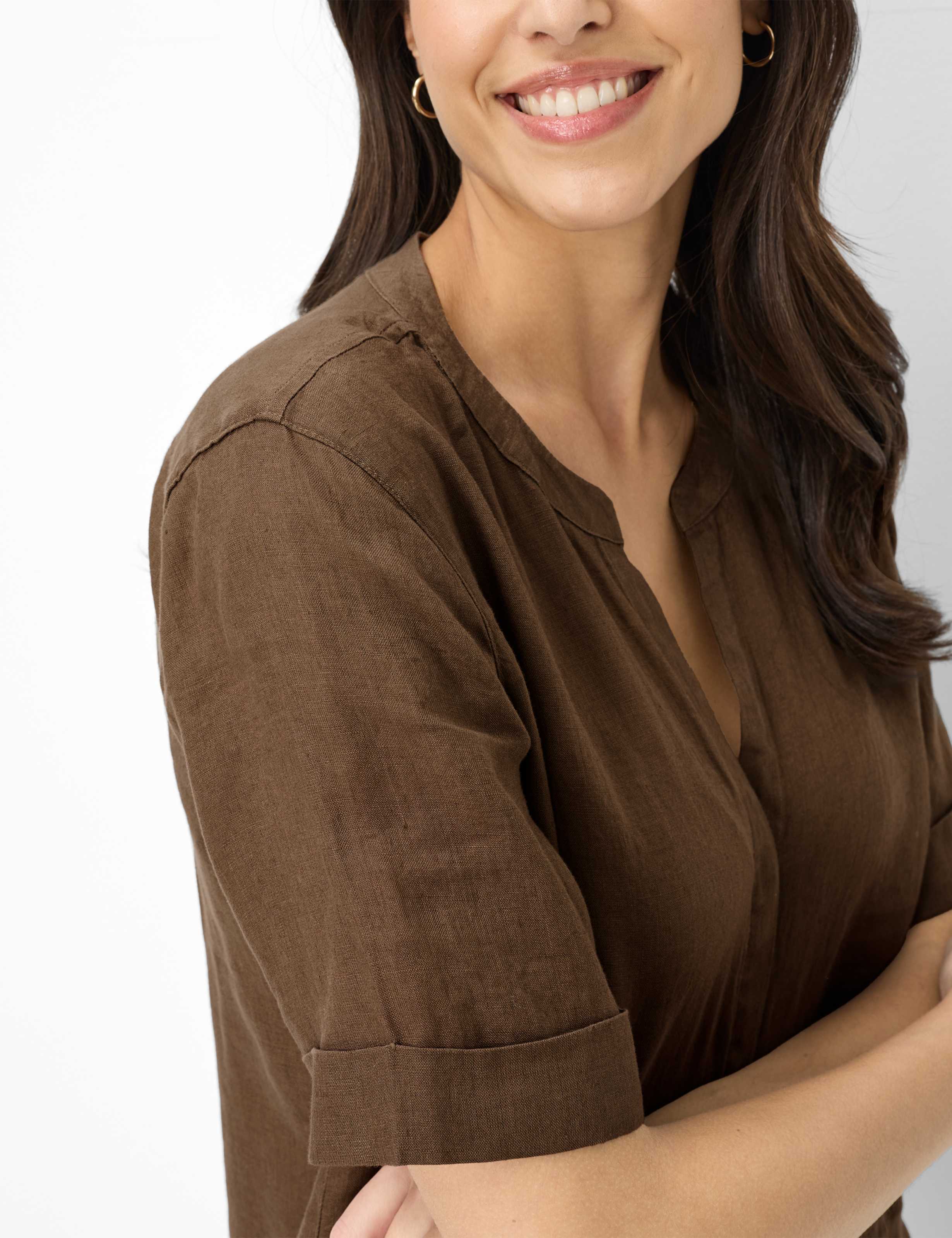 Damen Style VERI Dunkelbraun  Detail 2