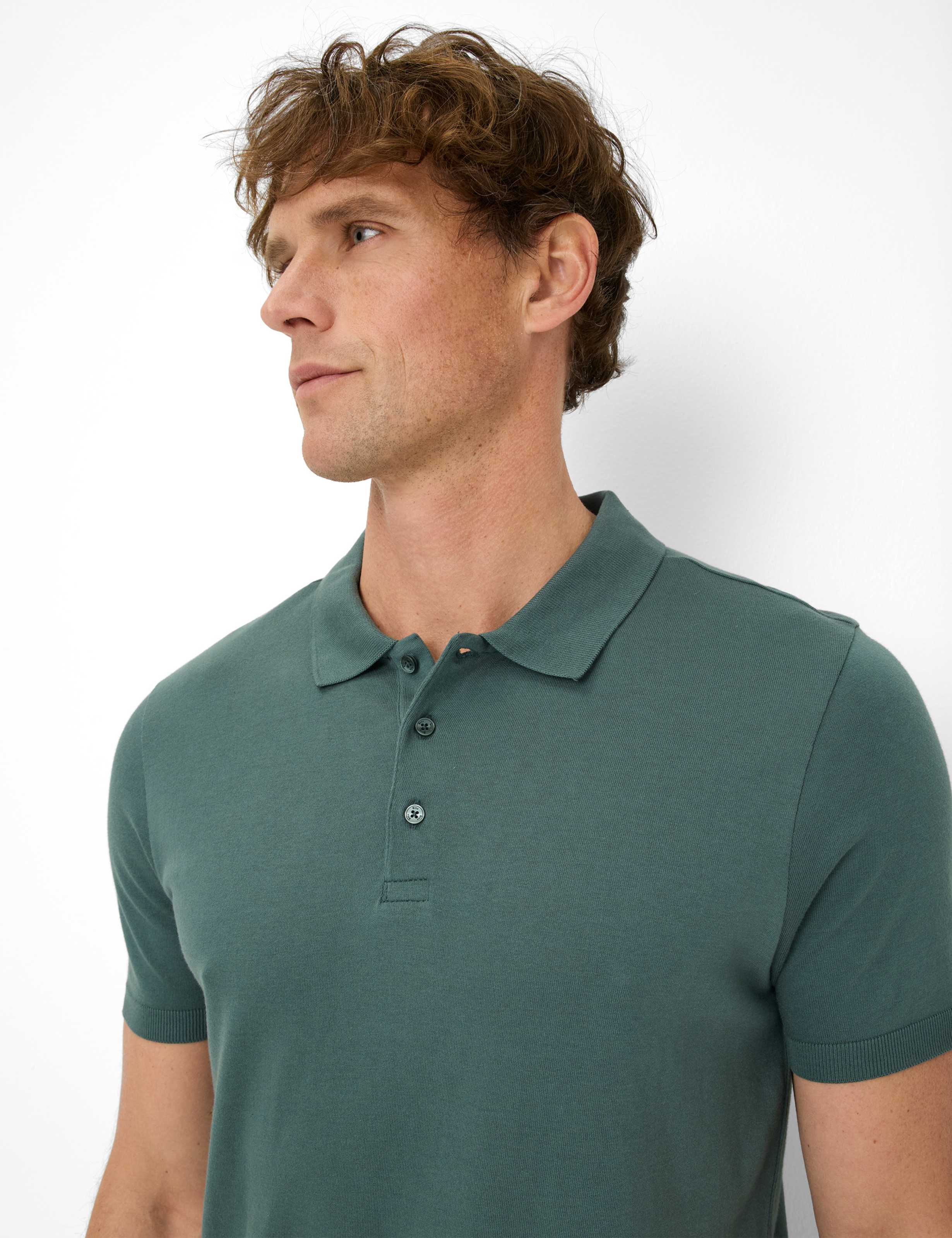 Men Style PARVIS Dark Green  Detail 1