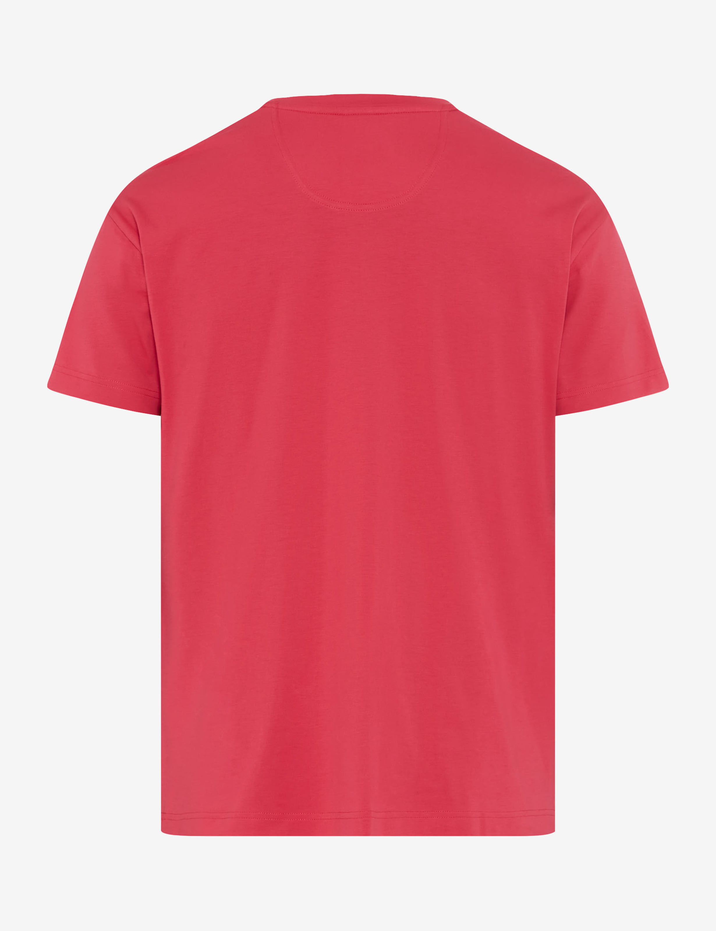 Homme Style TED Rouge Clair  Détourage arrière