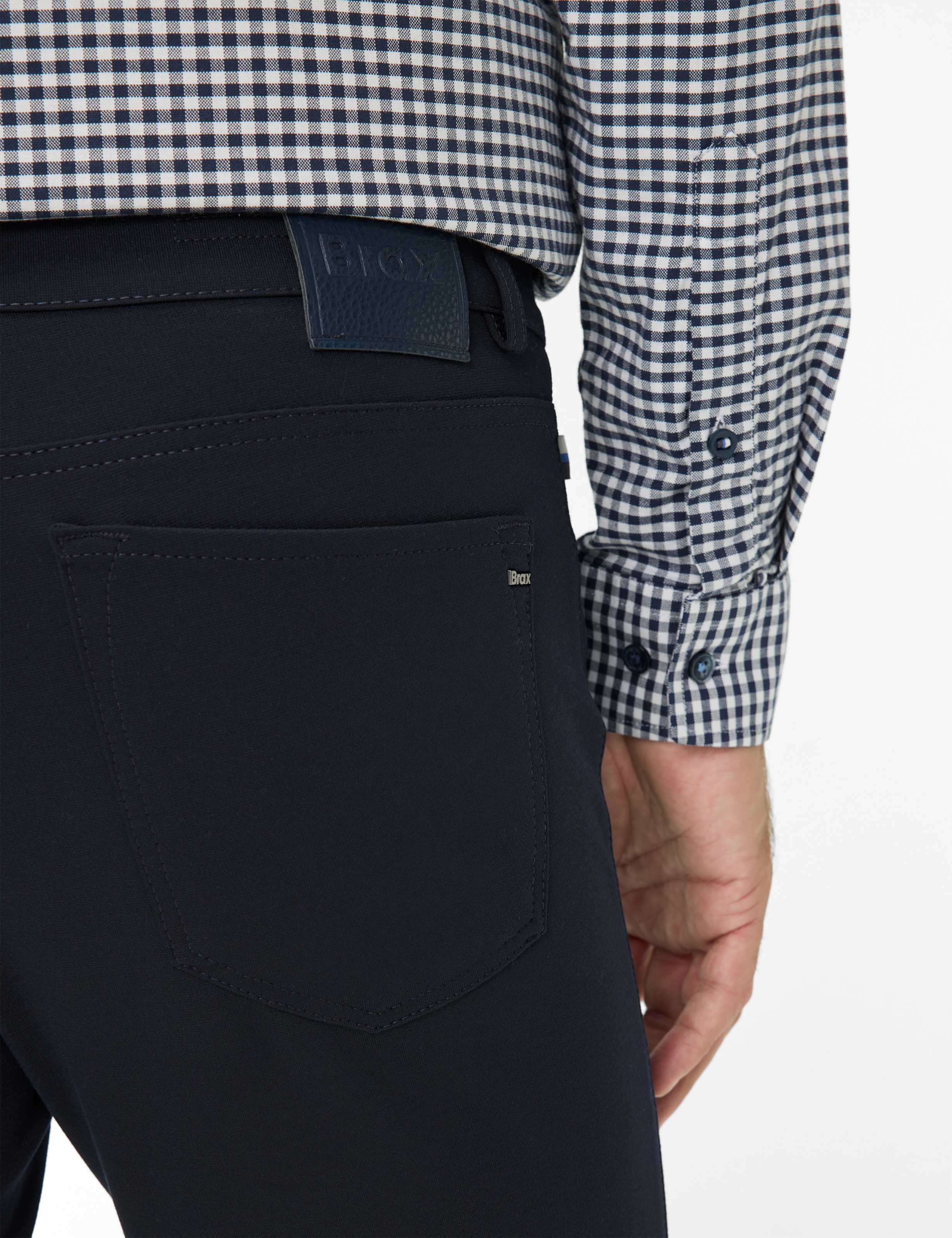 Heren Style CHUCK Donkerblauw Modern Fit Detail 2