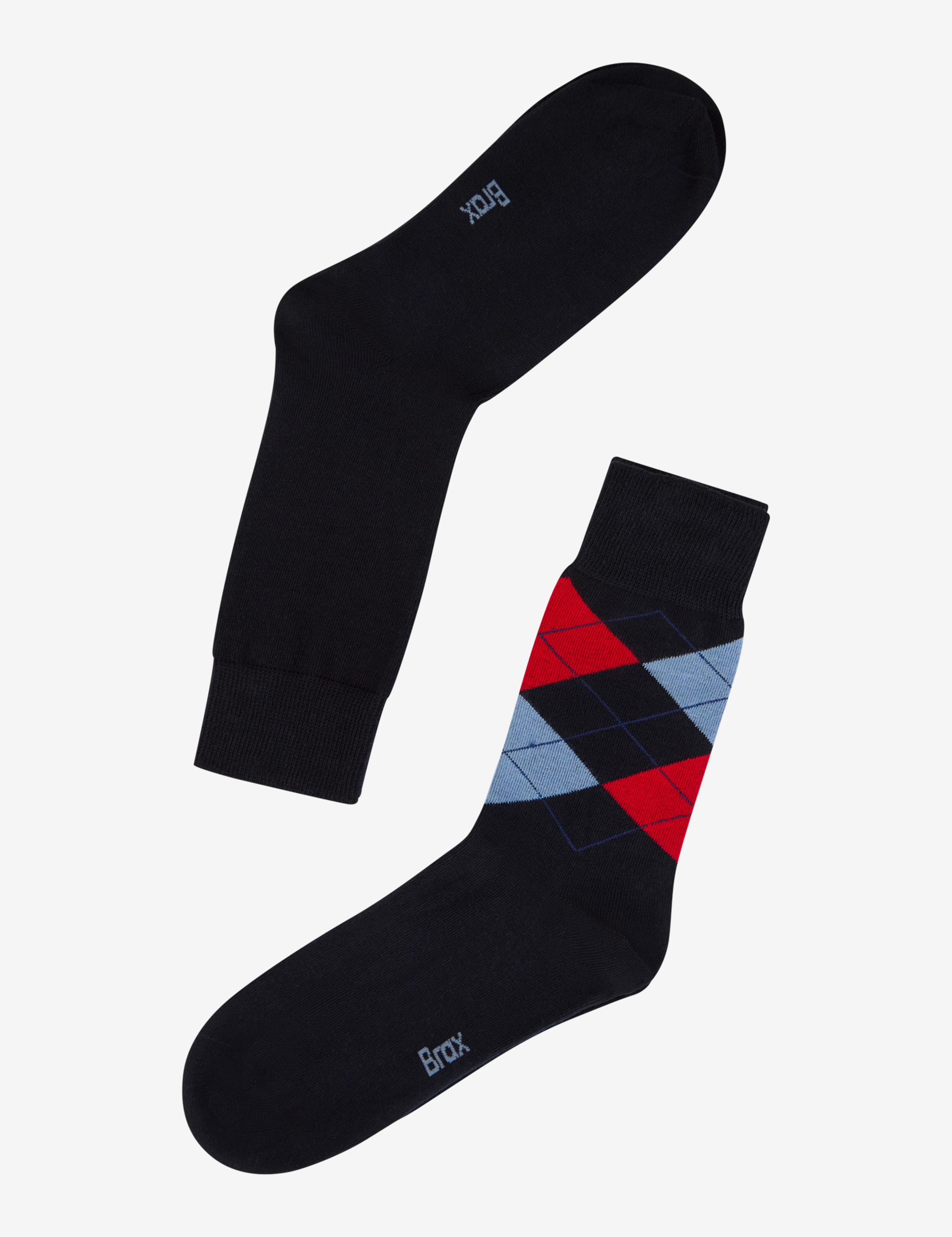 Homme Style CHAUSSETTES POUR HOMMES Rouge Foncé  Détourage arrière