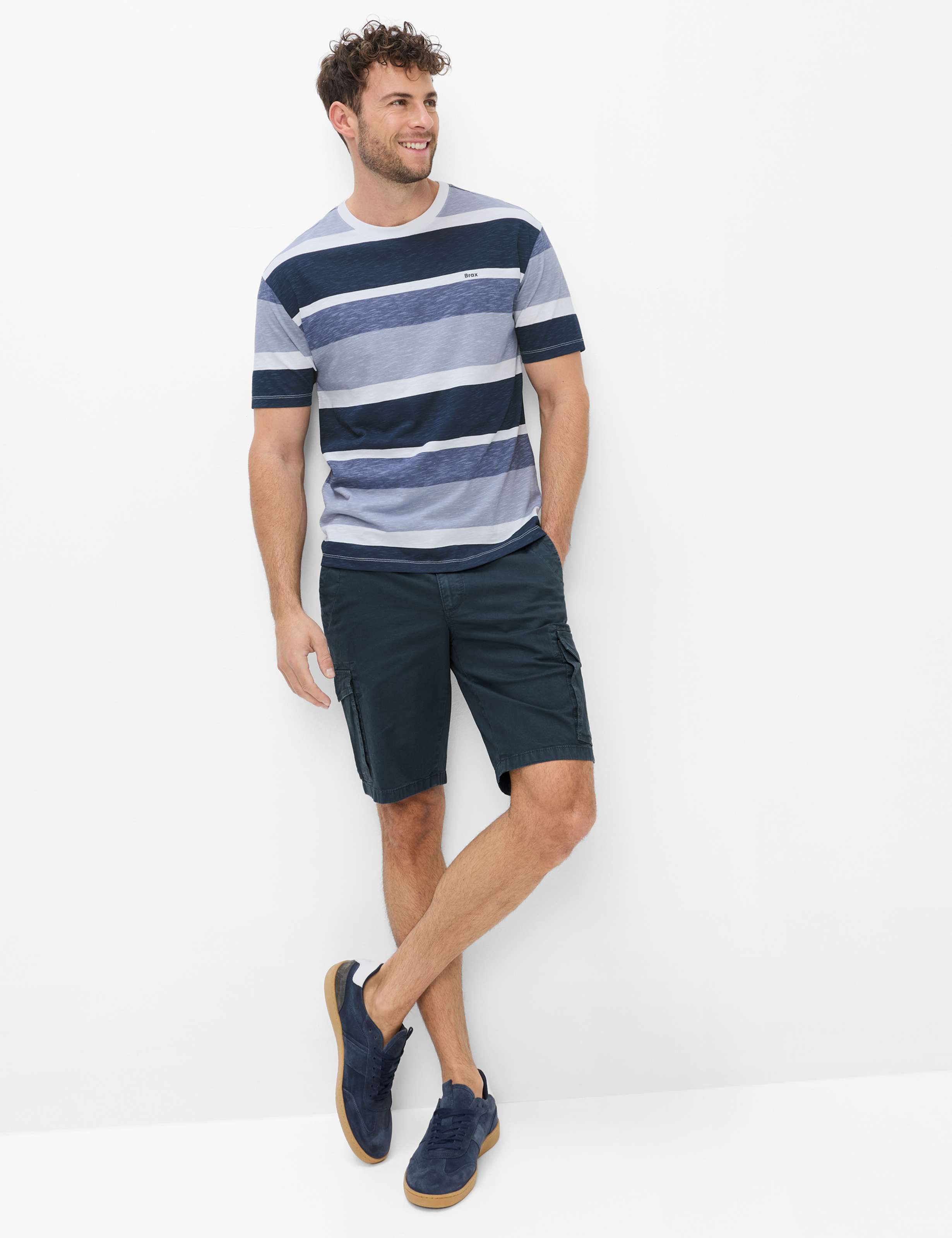 Homme Style TROY Blanc  Tenue du mannequin