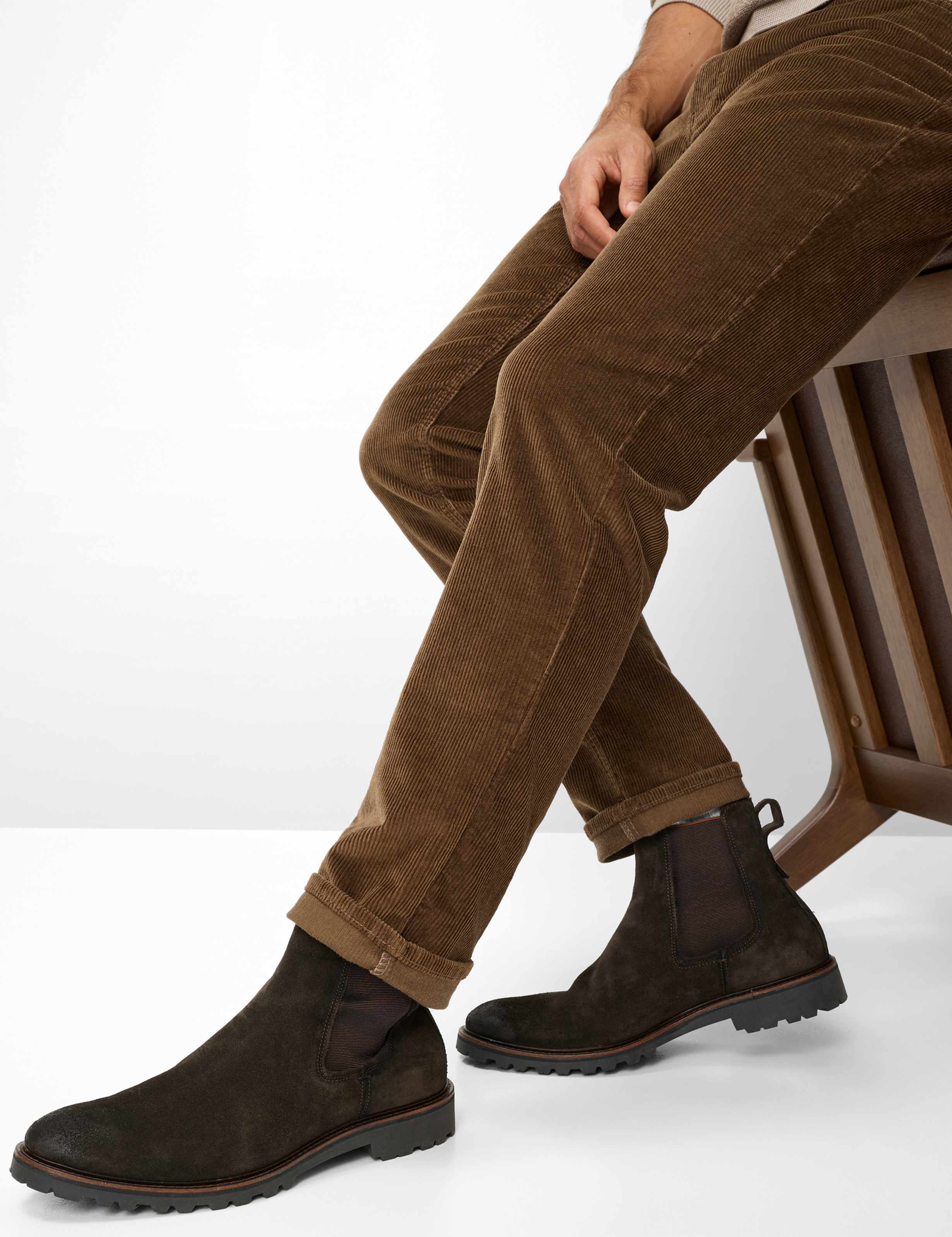 Homme Style COOPER Marron Regular Fit Détail 1