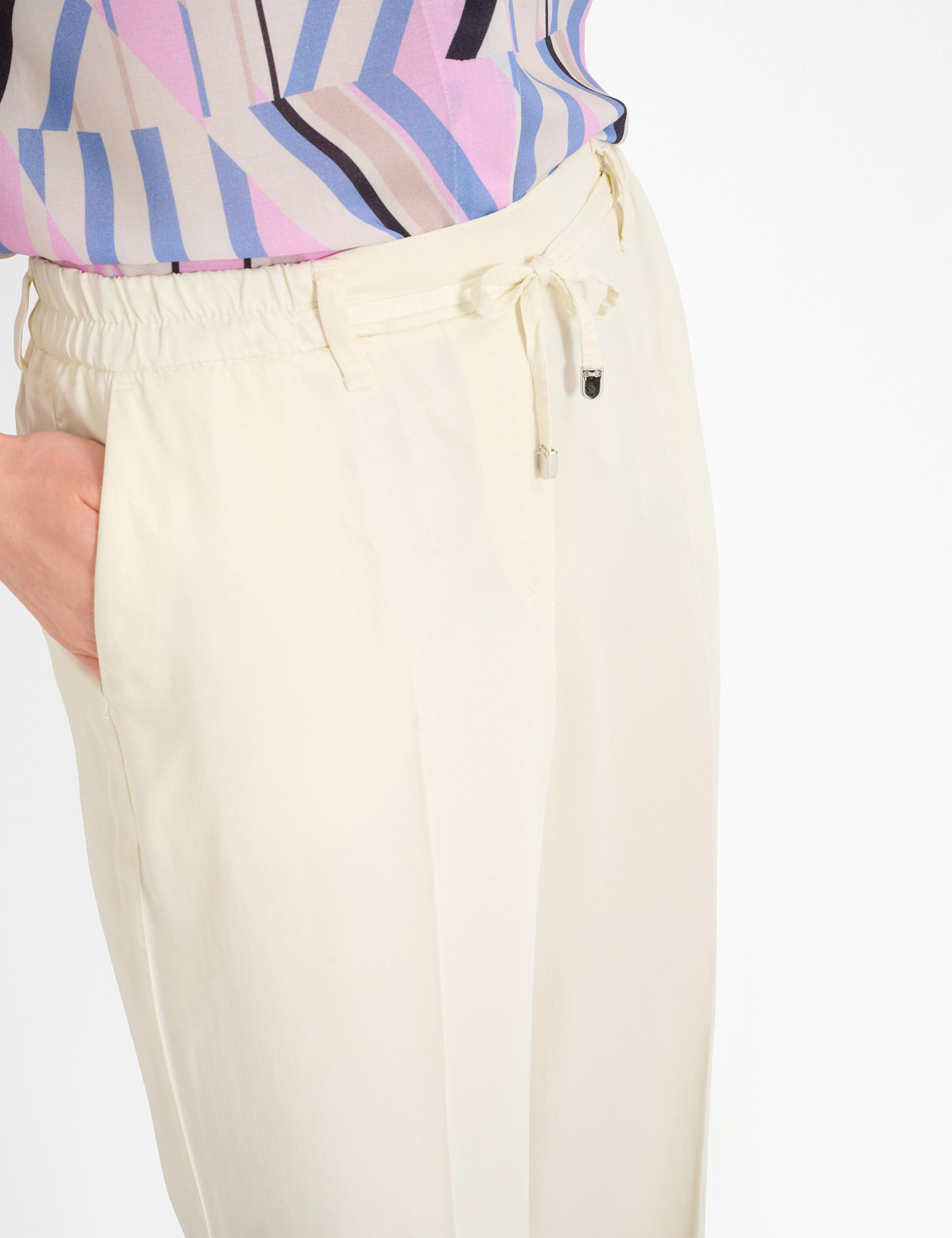 Women Style MAINE SOFT BEIGE Wide Leg Detail 2