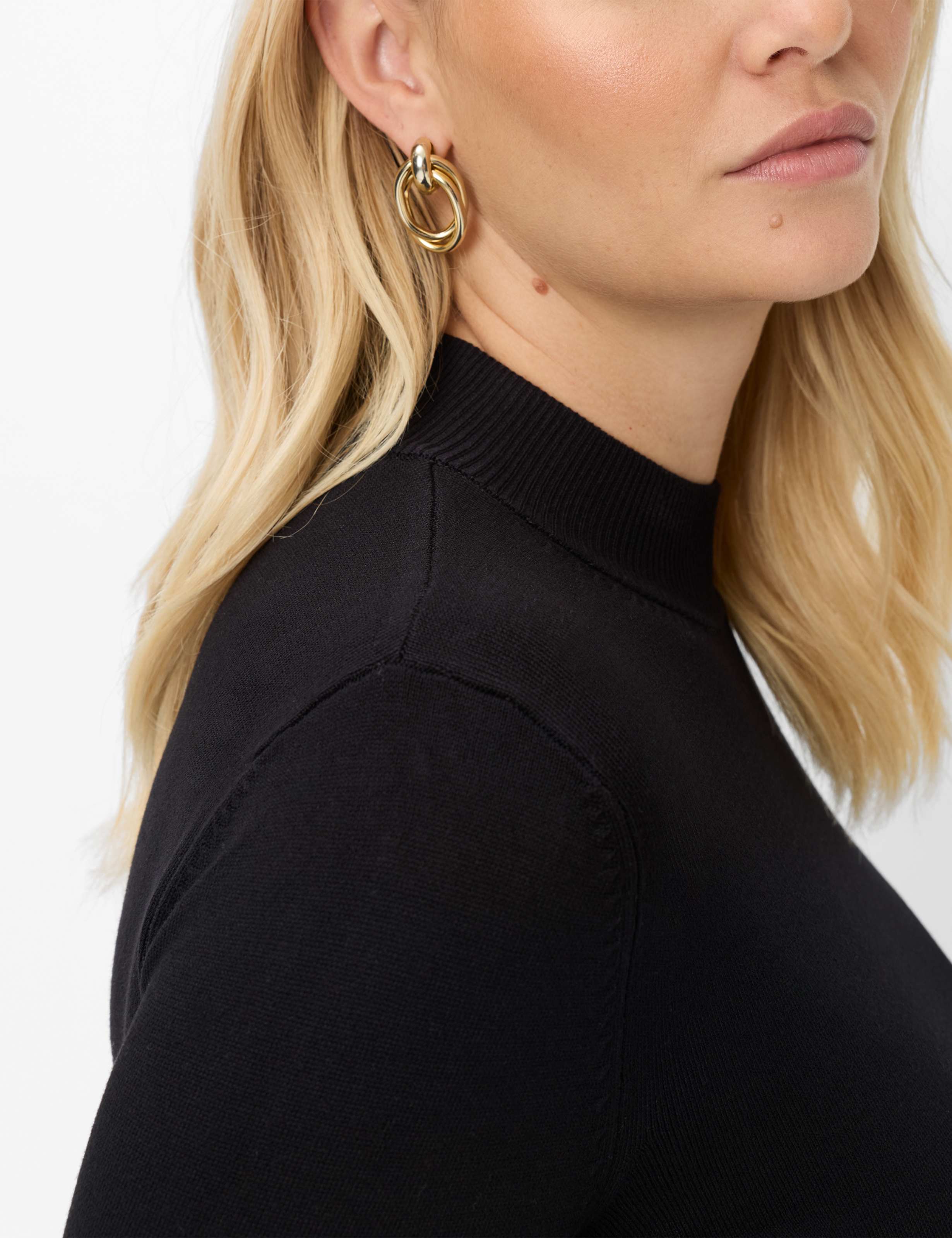Femme Style LEA Noir  Détail 2