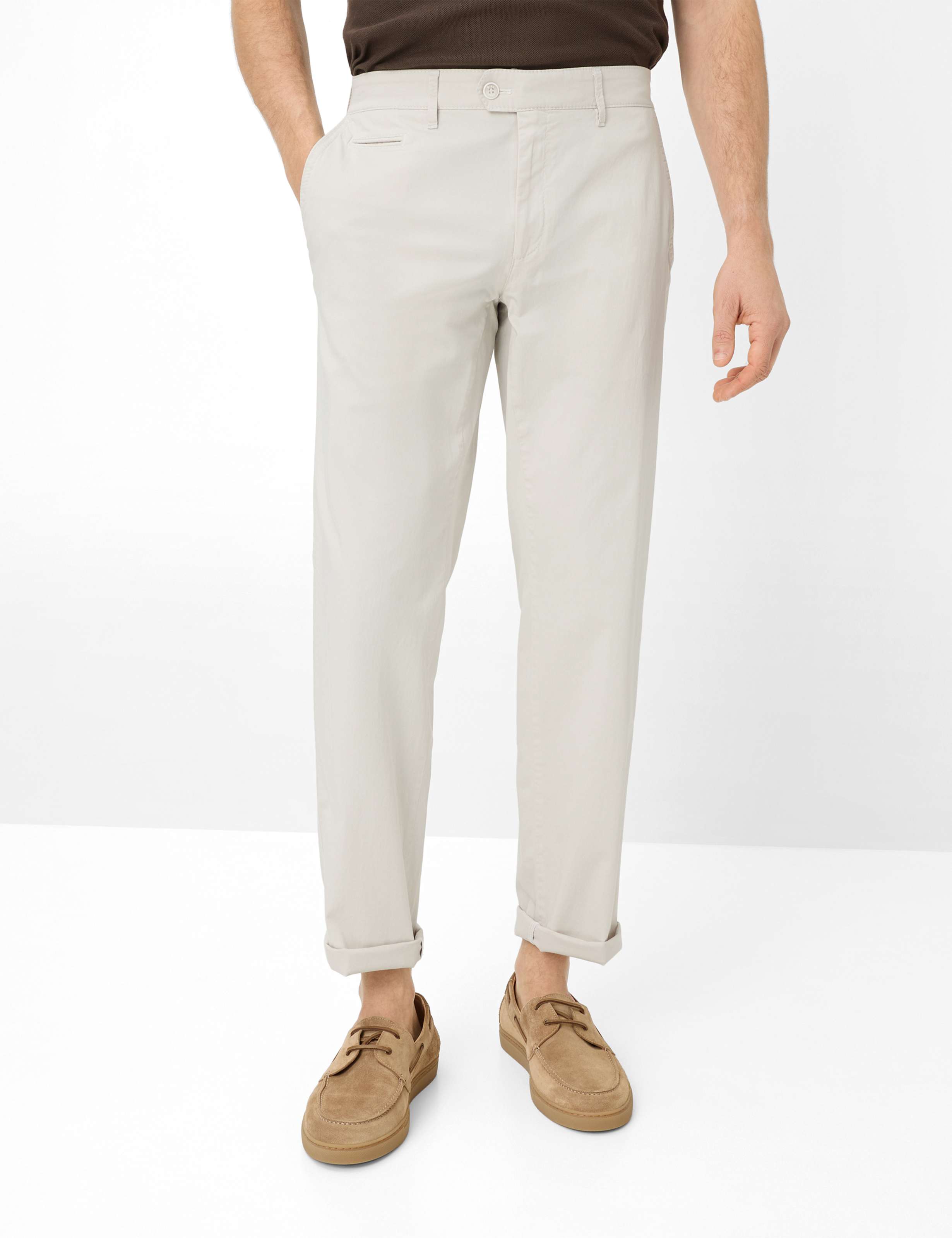 Thumbnail - Brax Herren Chino Style EVEREST SAND, hellbeige, Gr. 48
