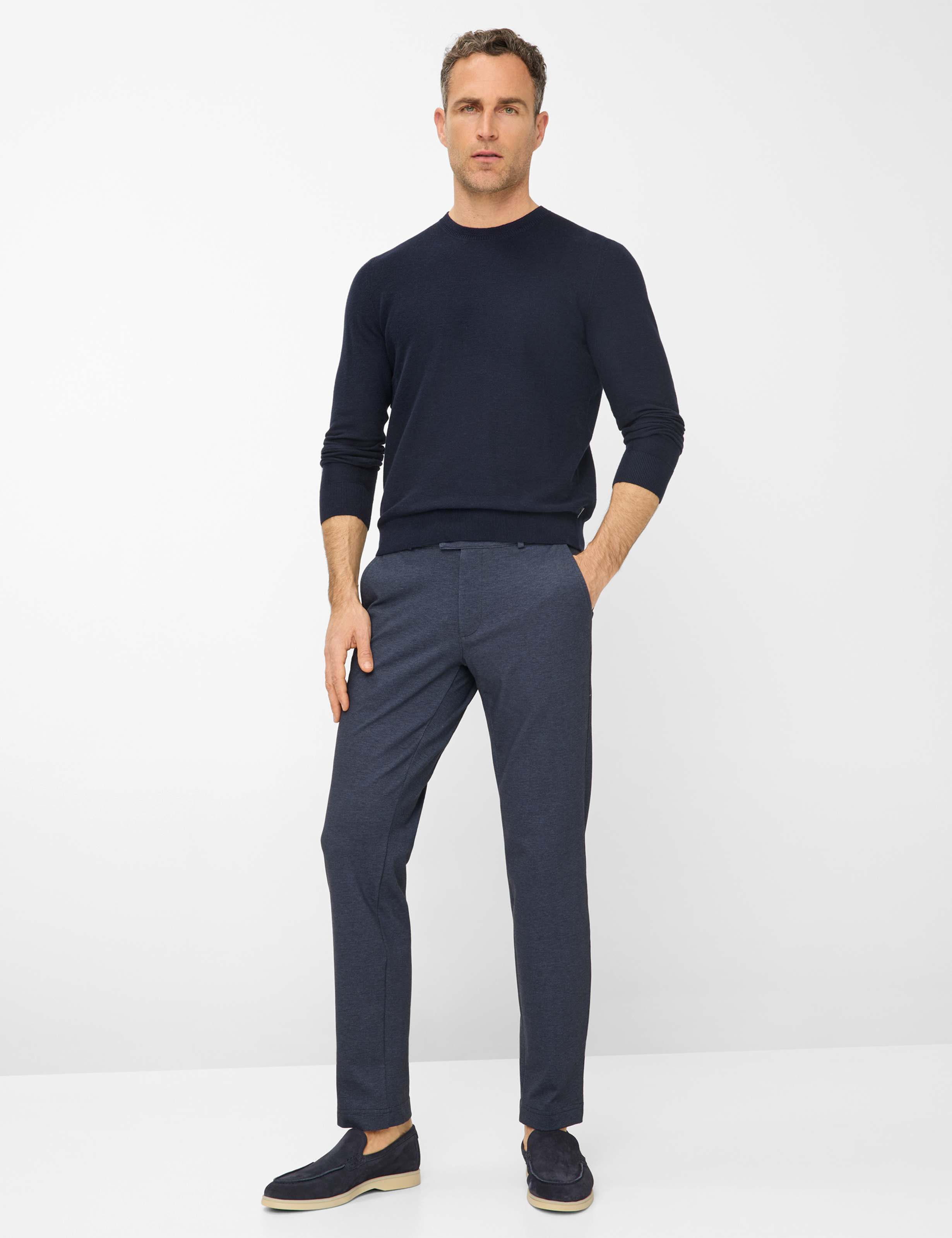 Herren Style THILO Blau Regular Fit Model Outfit