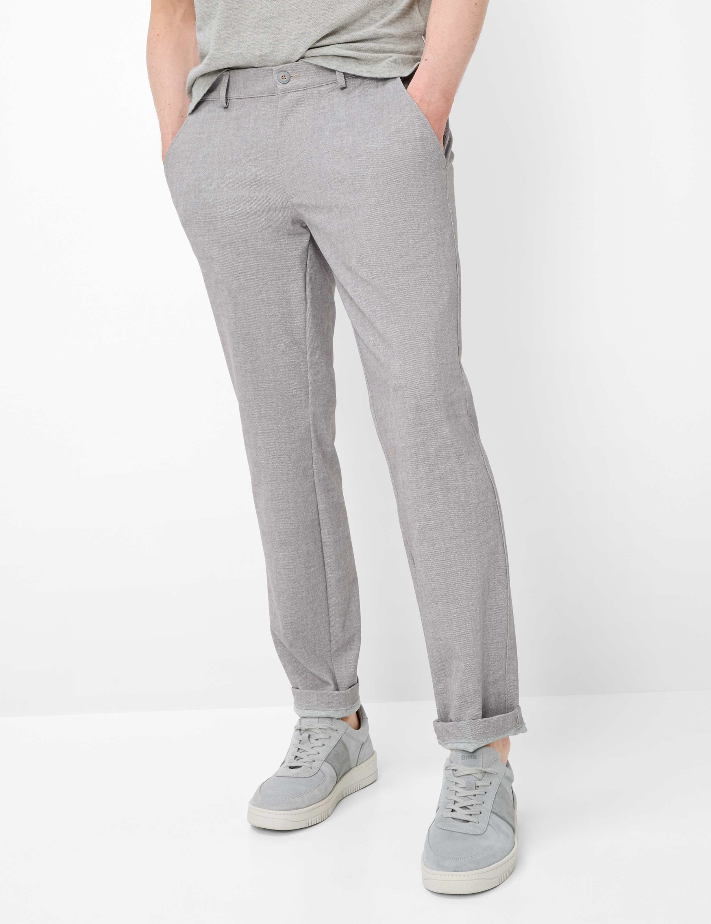 Thumbnail - Eurex by Brax Herren Chino Style THILO ITALIAN GREY, grau, Gr. 52