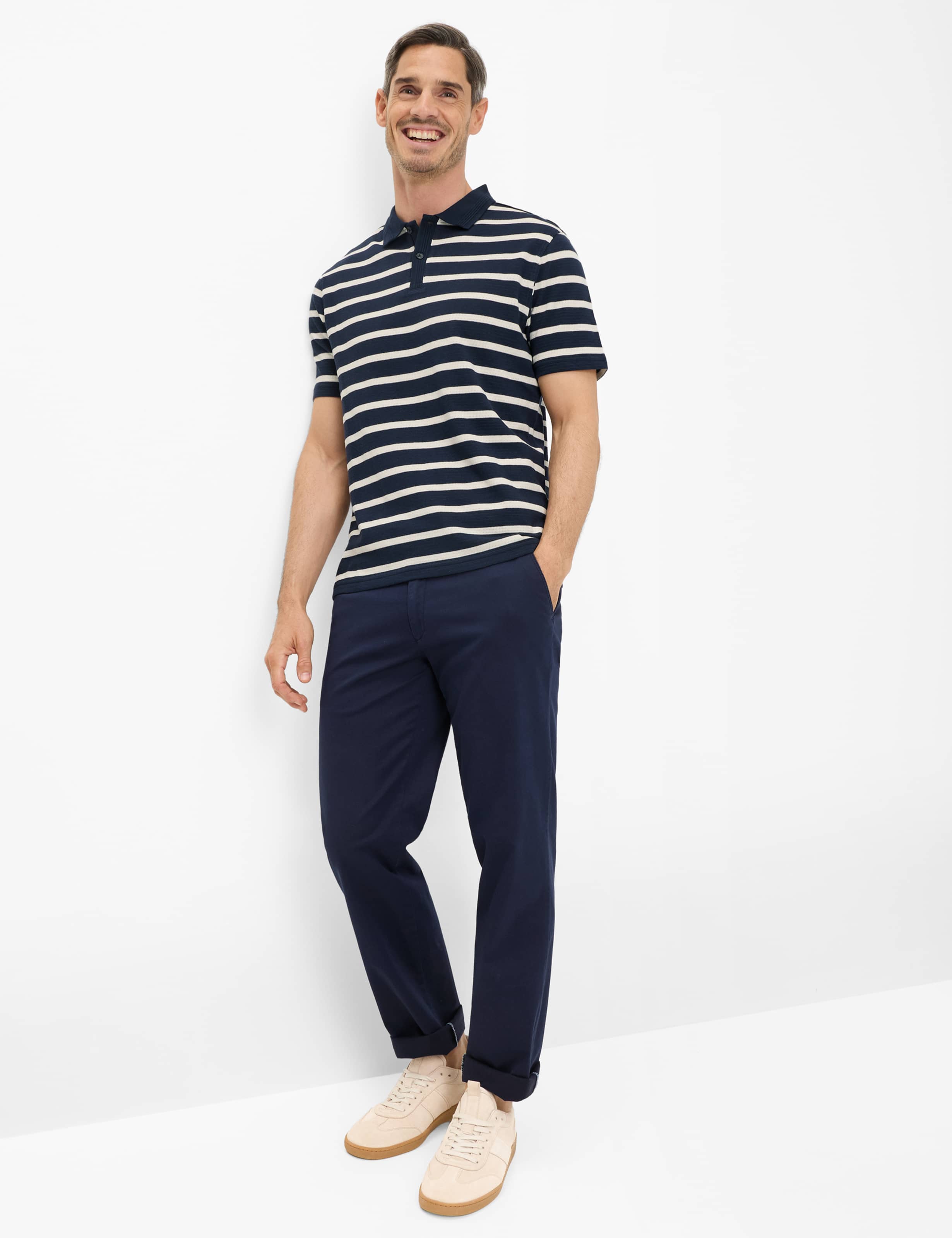 Herre Style JOE Mørkeblå Regular Fit Model Outfit