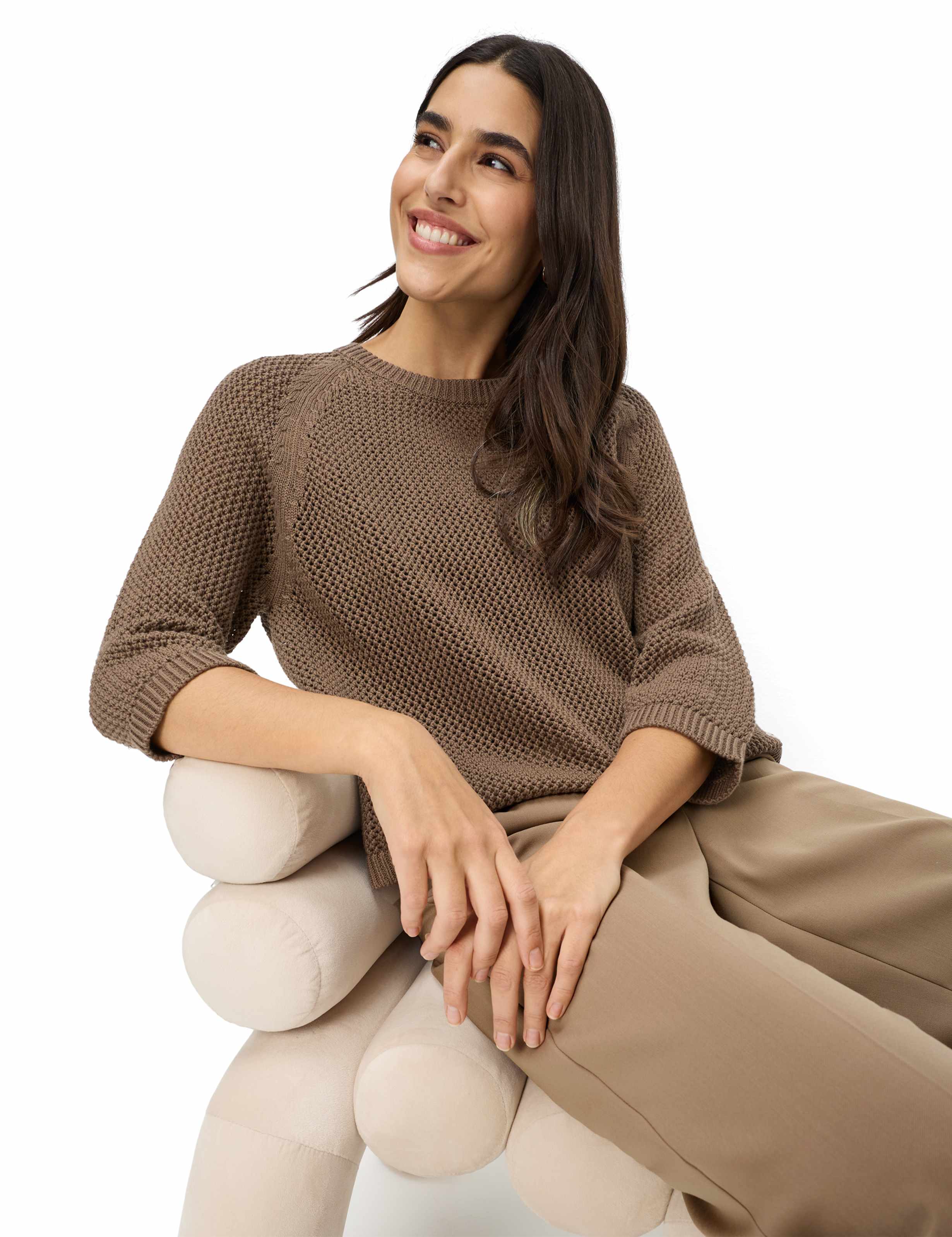 Dame Style NALA Mørkebrun  Detalje 1