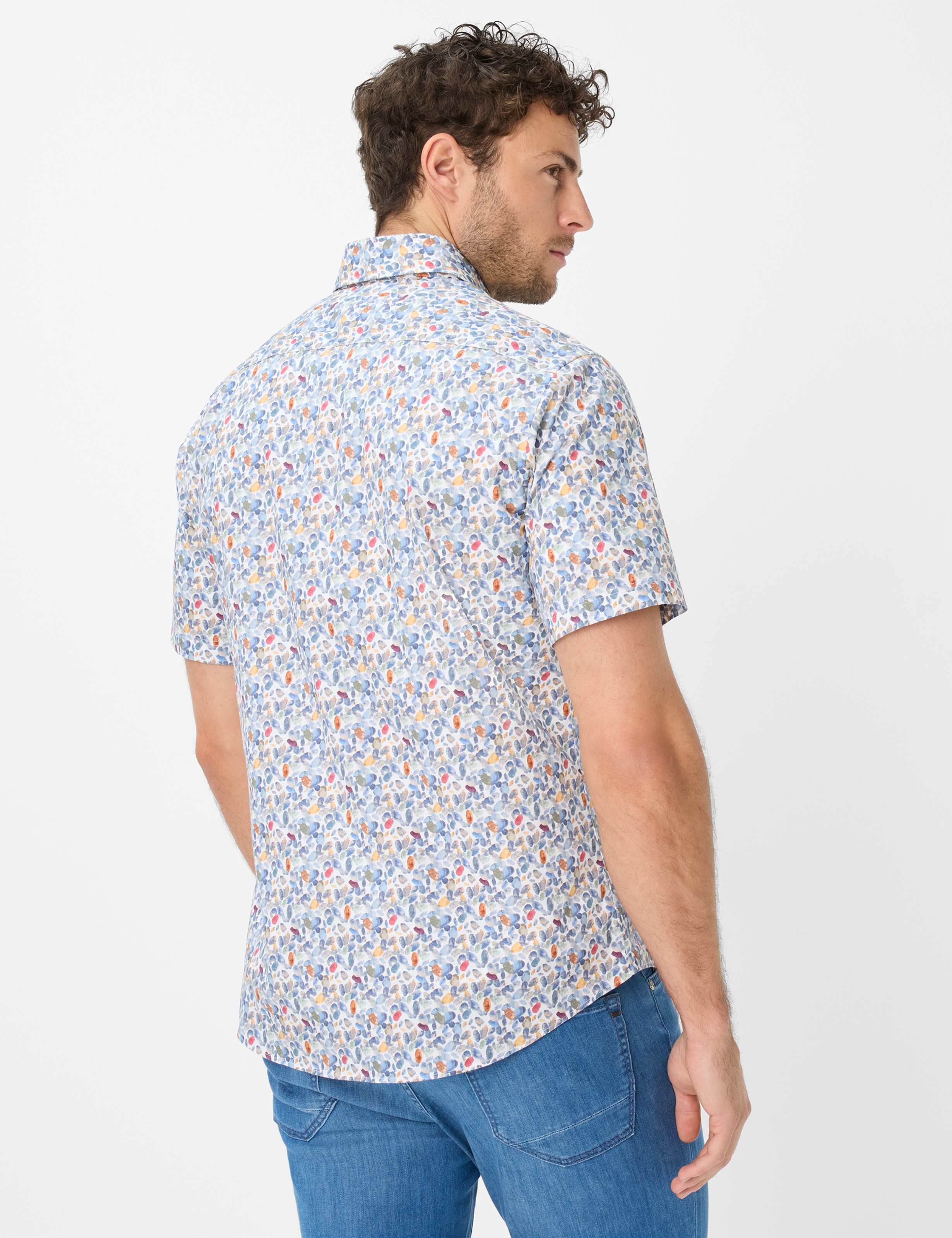 Herren Style HARDY Blau  Model Rueck