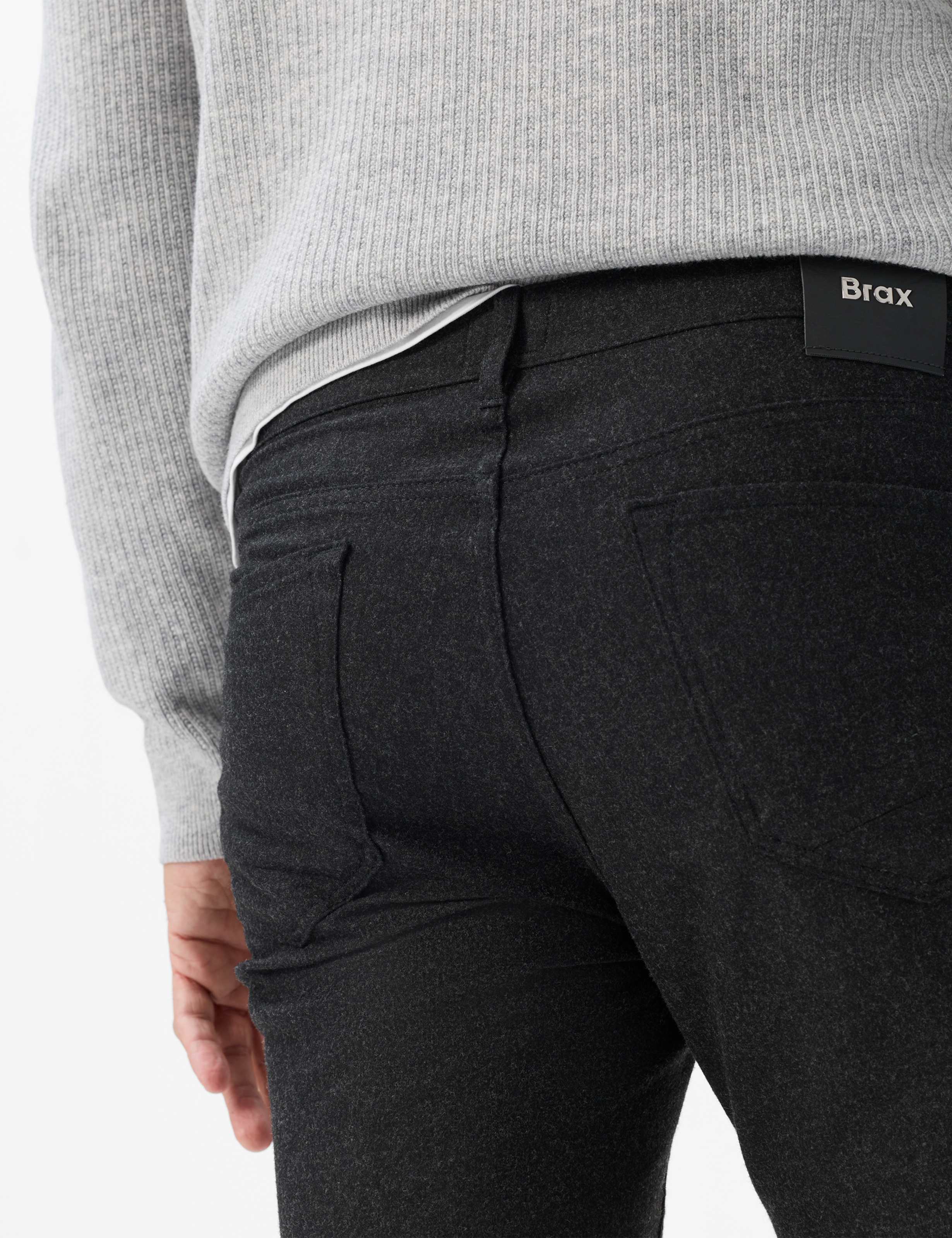 Men Style CHUCK Dark Gray Modern Fit Detail 2
