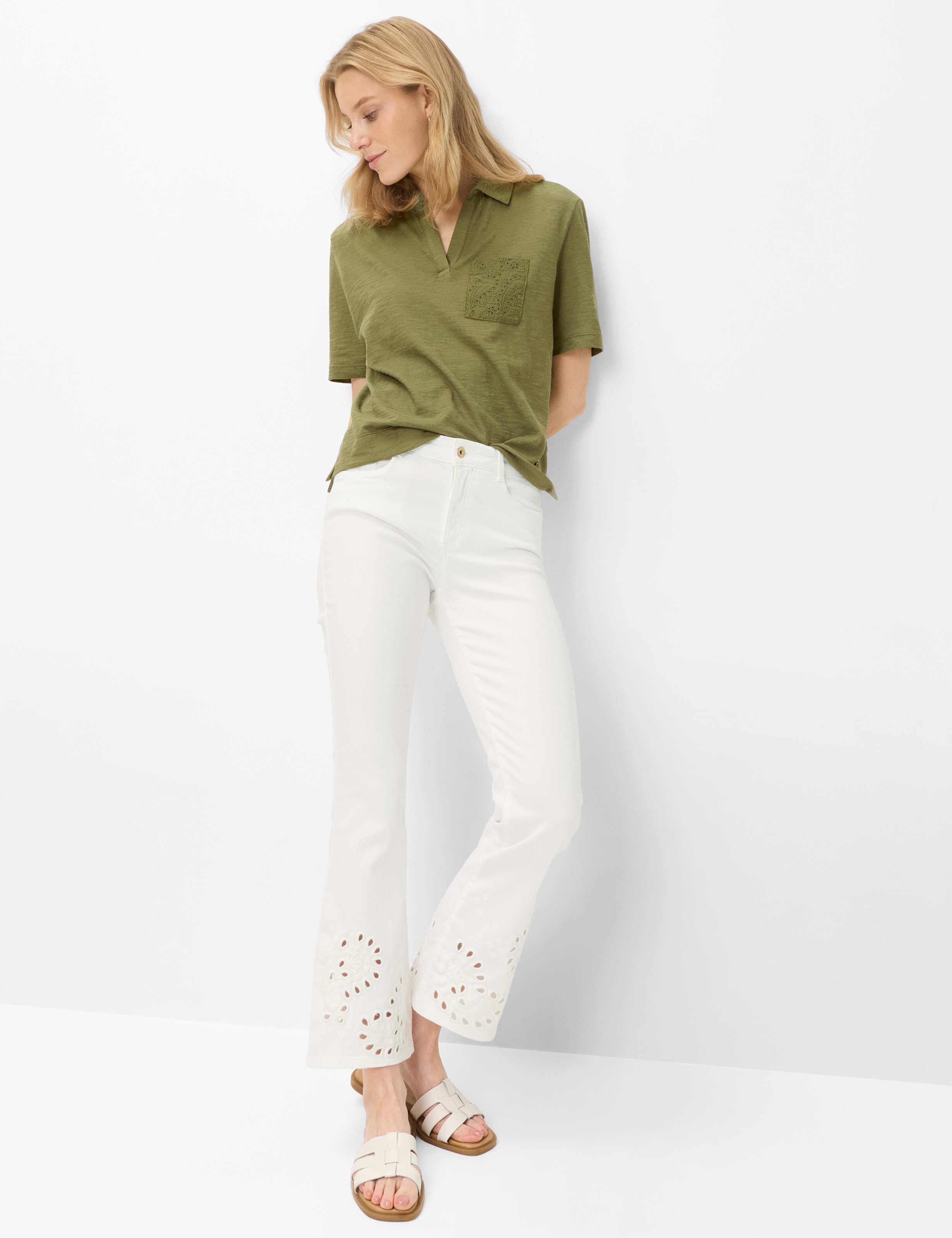 Femme Style CLIA S Vert - Olive  Tenue du mannequin