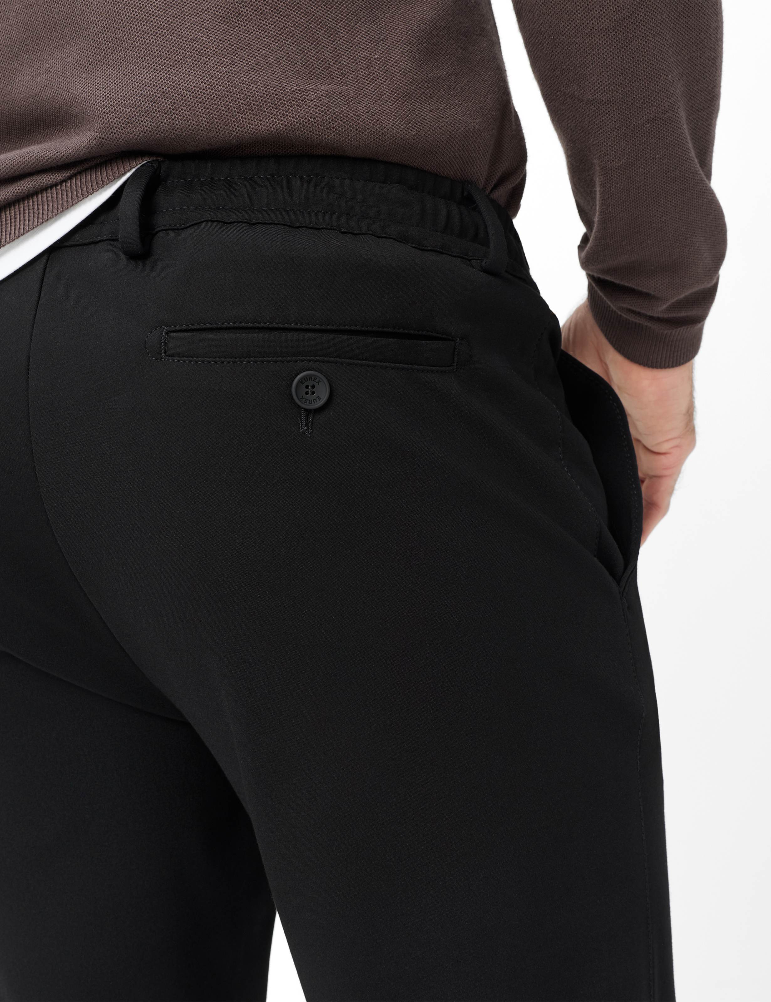 Herren Style THORE Schwarz Regular Fit Detail 2