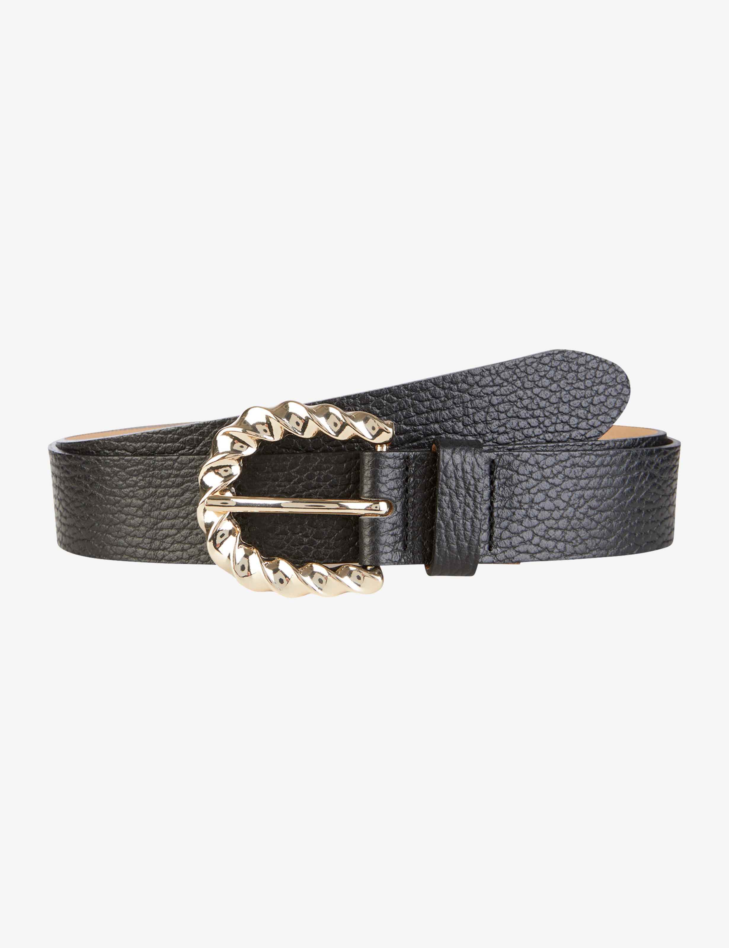 Noir, Femme, Style CEINTURE POUR FEMME, FREISTELLER_FRONT_ISHOP