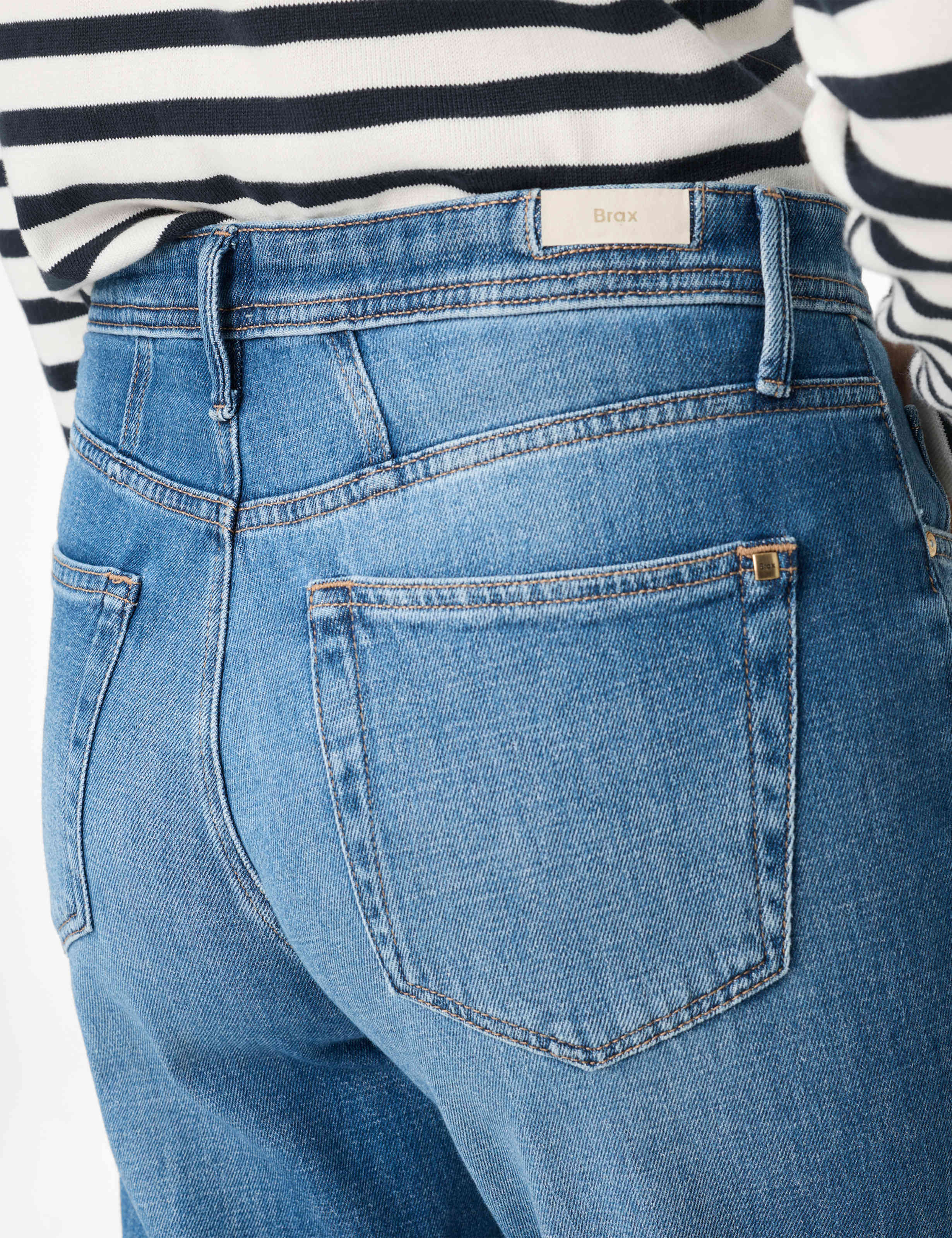 Femme Style MILEY S Denim Bleu Relaxed Fit Détail 2