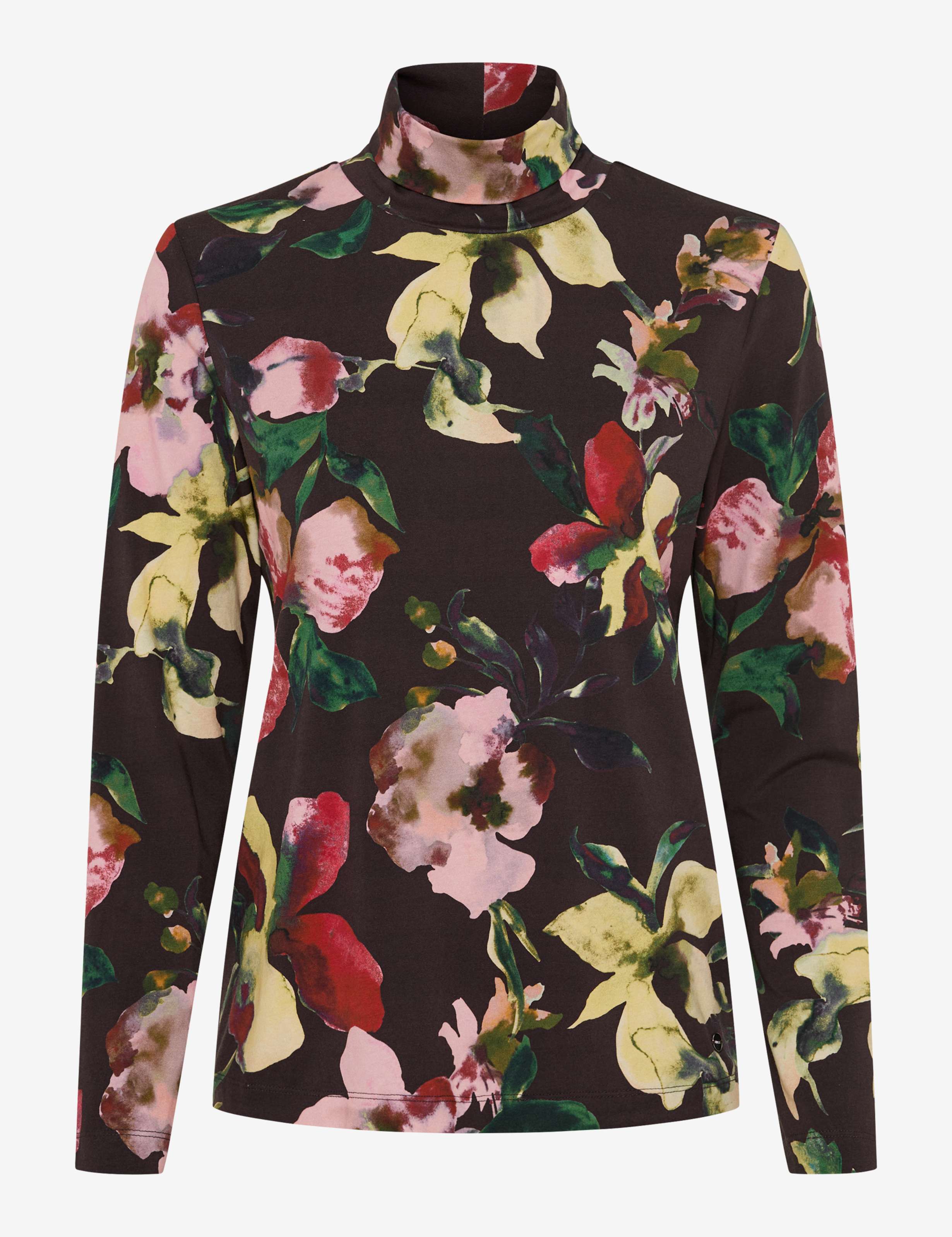 Brax Dames Shirt  Style CARINA L brunette, donkerbruin, maat 38
