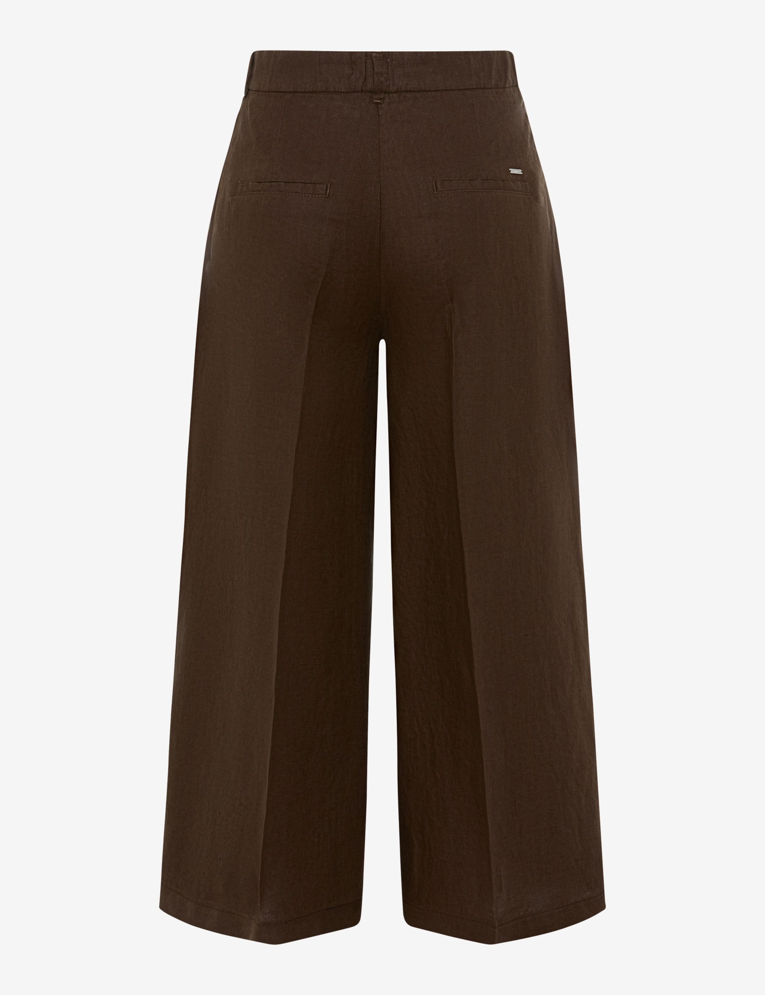 Damen Style MELLI S Dunkelbraun Wide Leg Freisteller Rueck