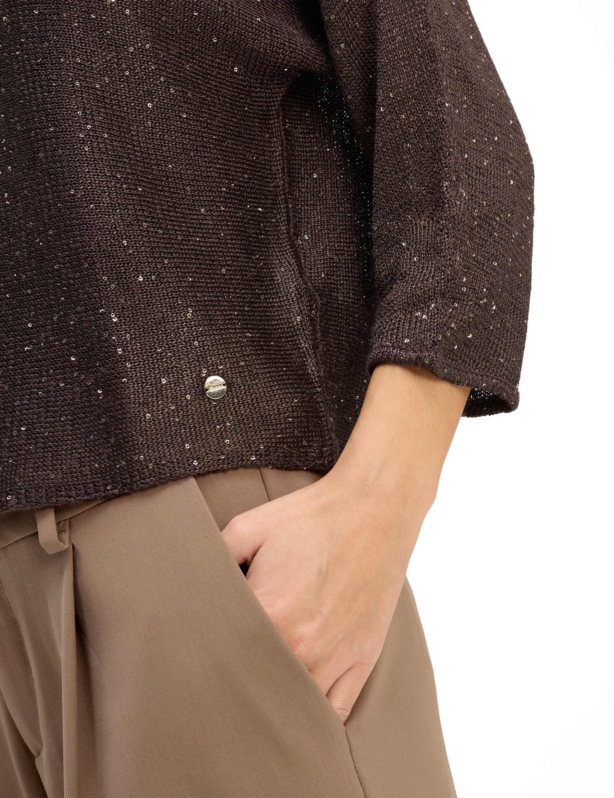 Femme Style NALA Marron Foncé  Détail 2