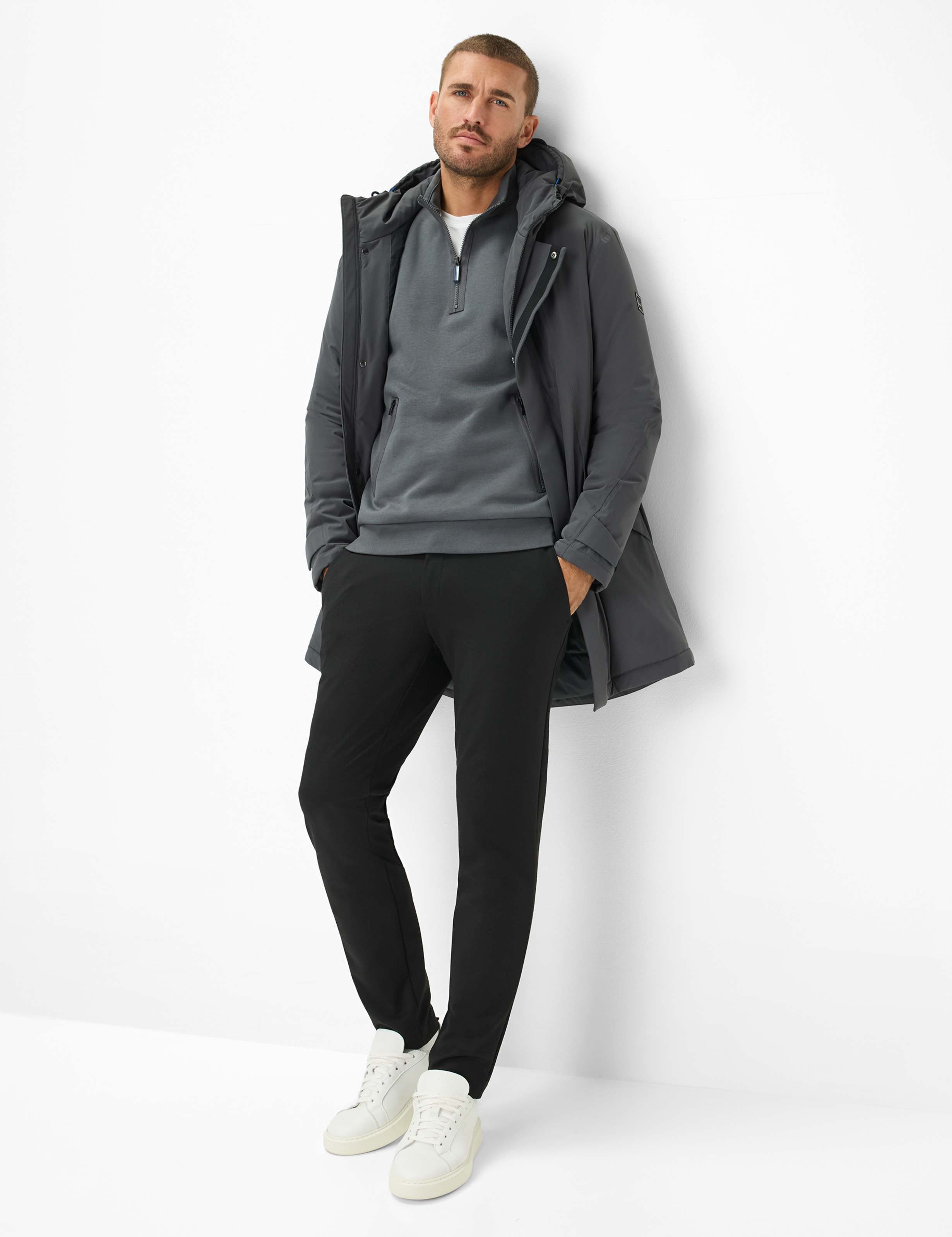 Herren Style SION Grau  Model Outfit