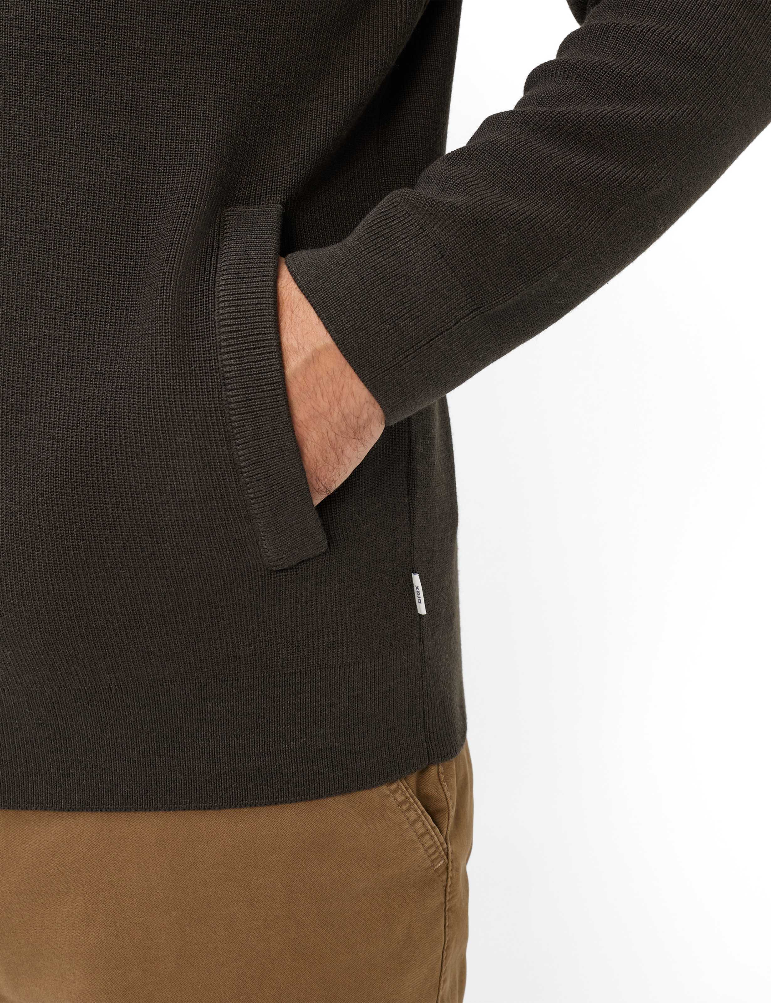 Homme Style JOHN Marron Foncé  Détail 2