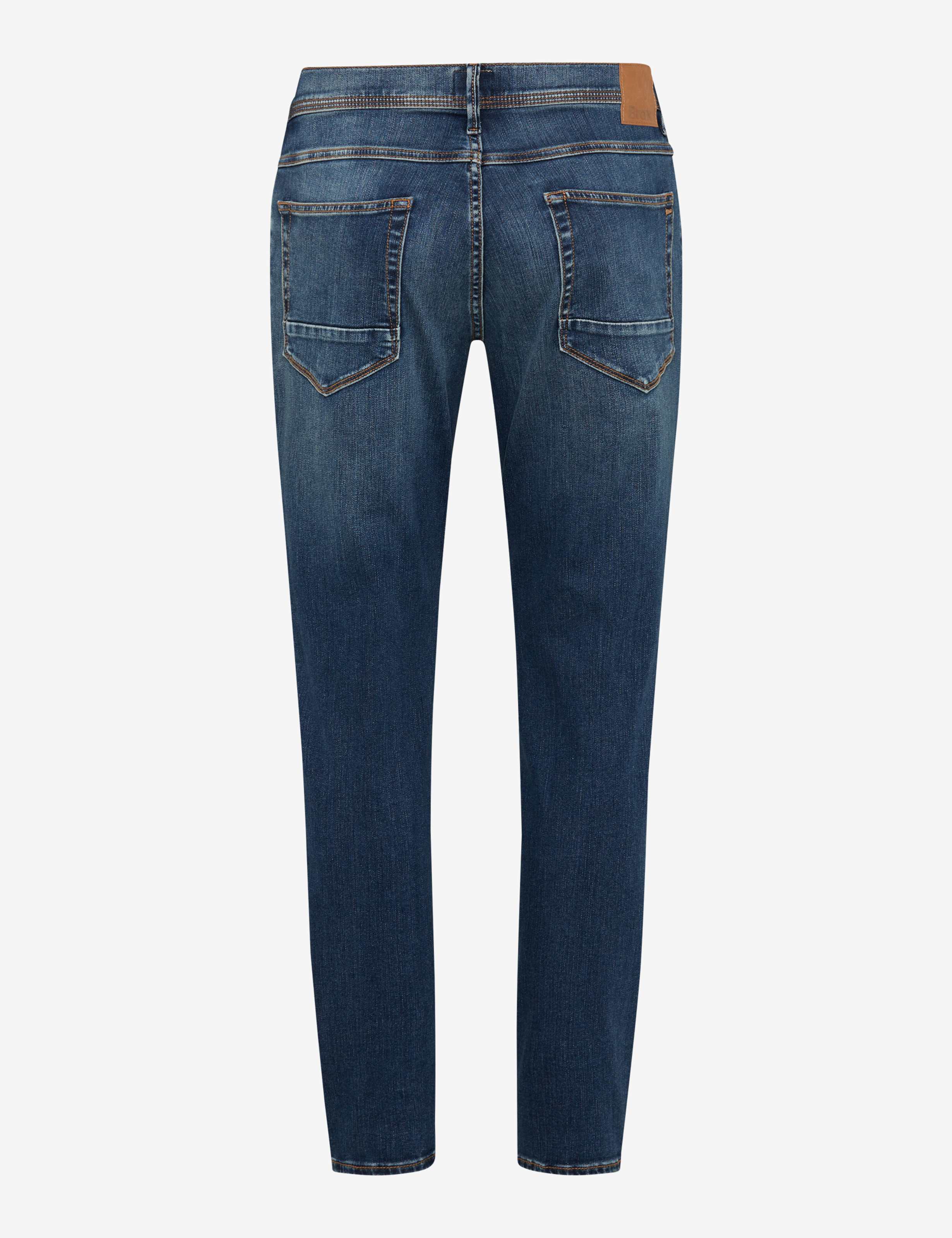 Herren Style CHRIS Denim Blau Slim Fit Freisteller Rueck